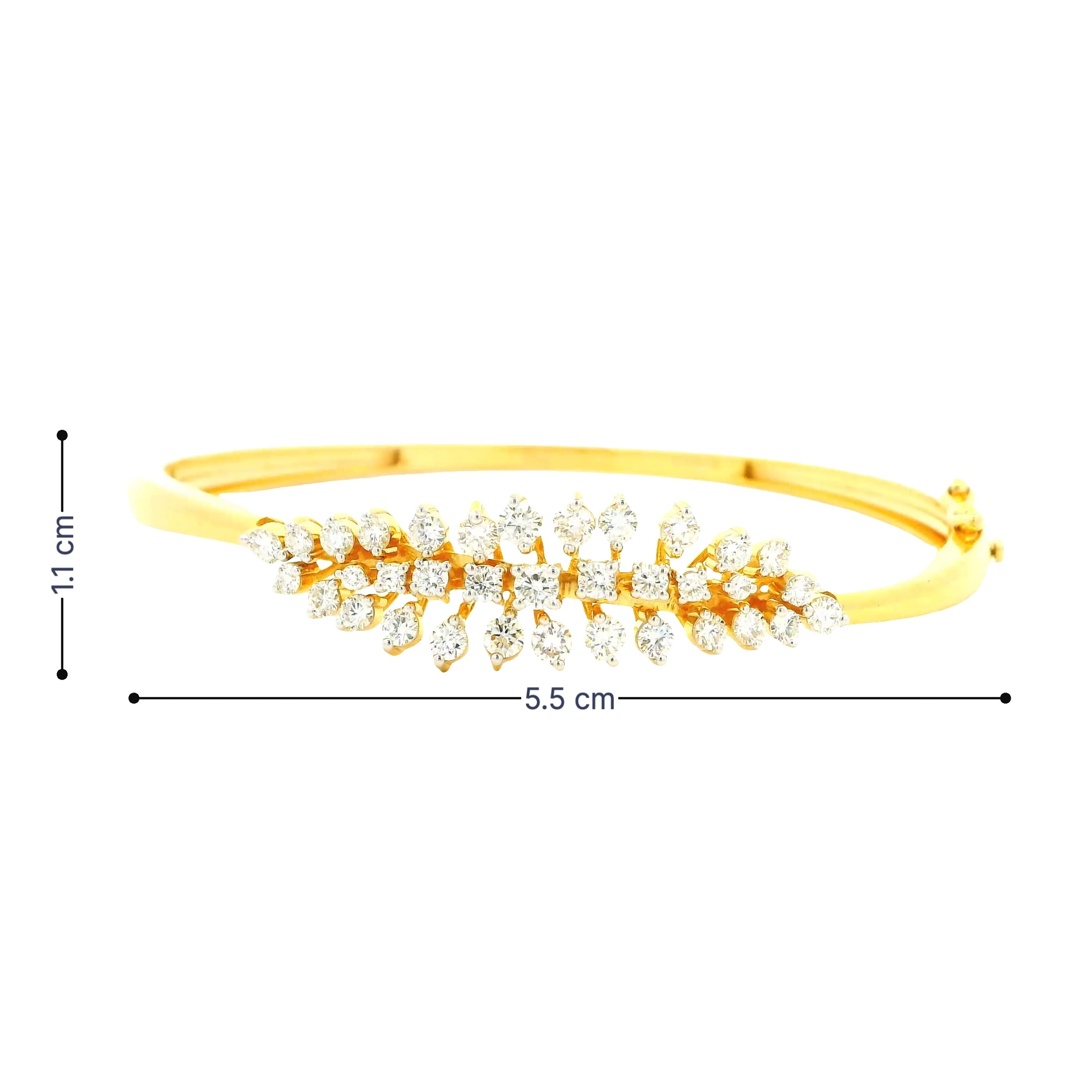 9K Lab Grown Diamond Bracelet