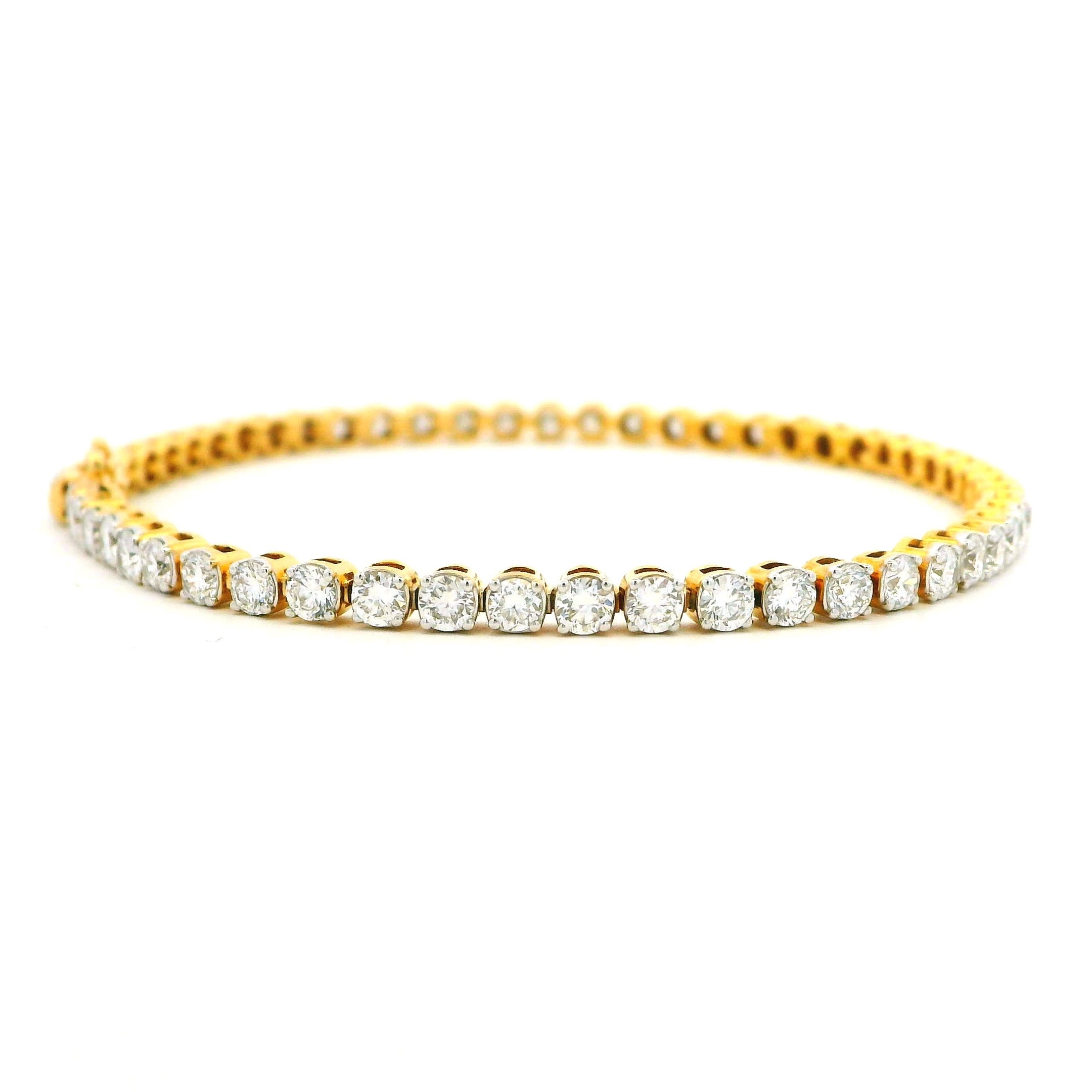 9K Lab Grown Diamond Bracelet