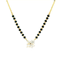 Lab Grown Diamond Gold Mangalsutra