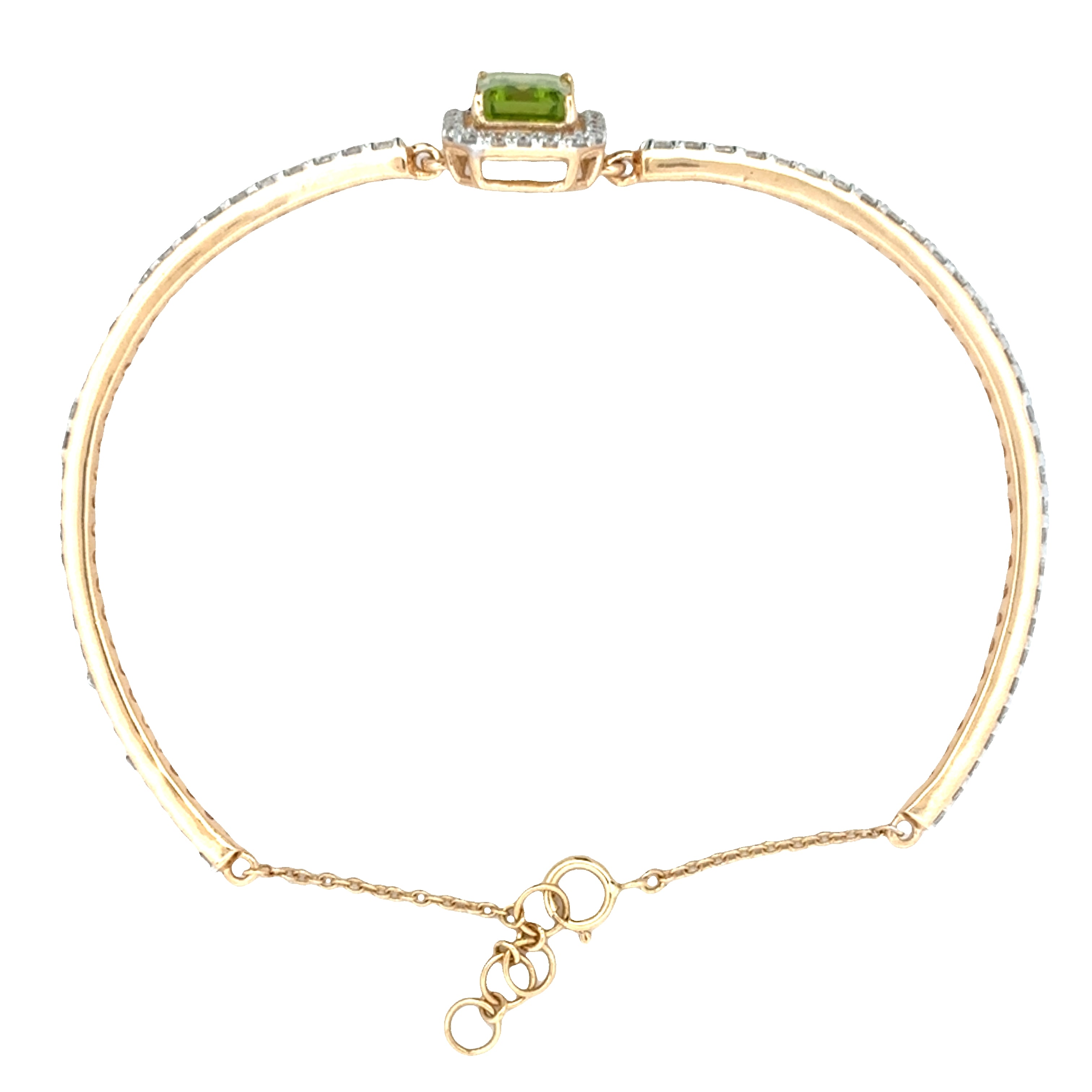 18K Lab Grown Diamond Bracelet
