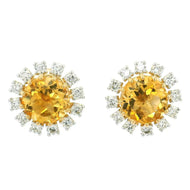 18K Lab Grown Diamond Earrings