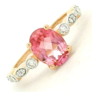 18K Lab Grown Diamond Ring