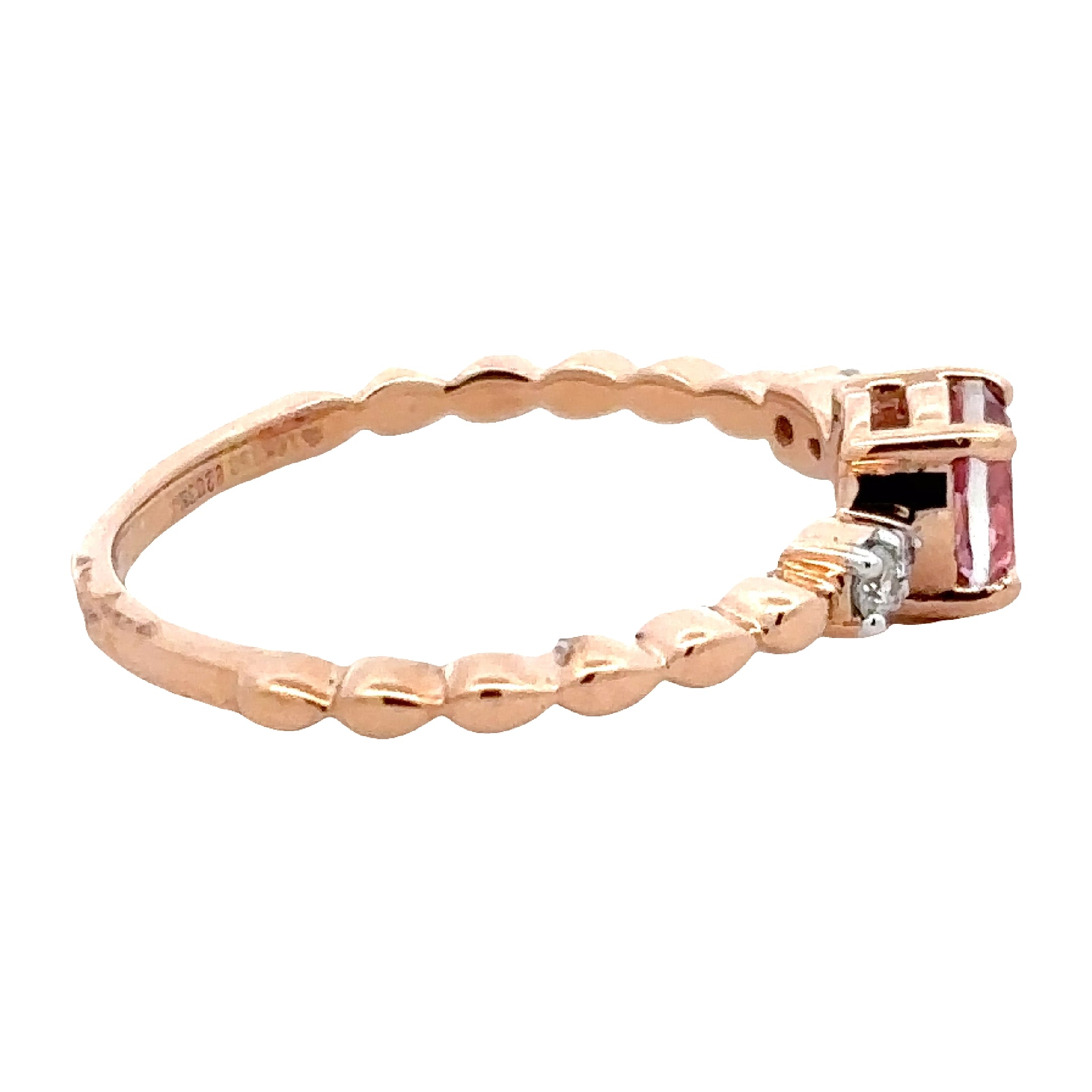 18K Lab Grown Diamond Ring