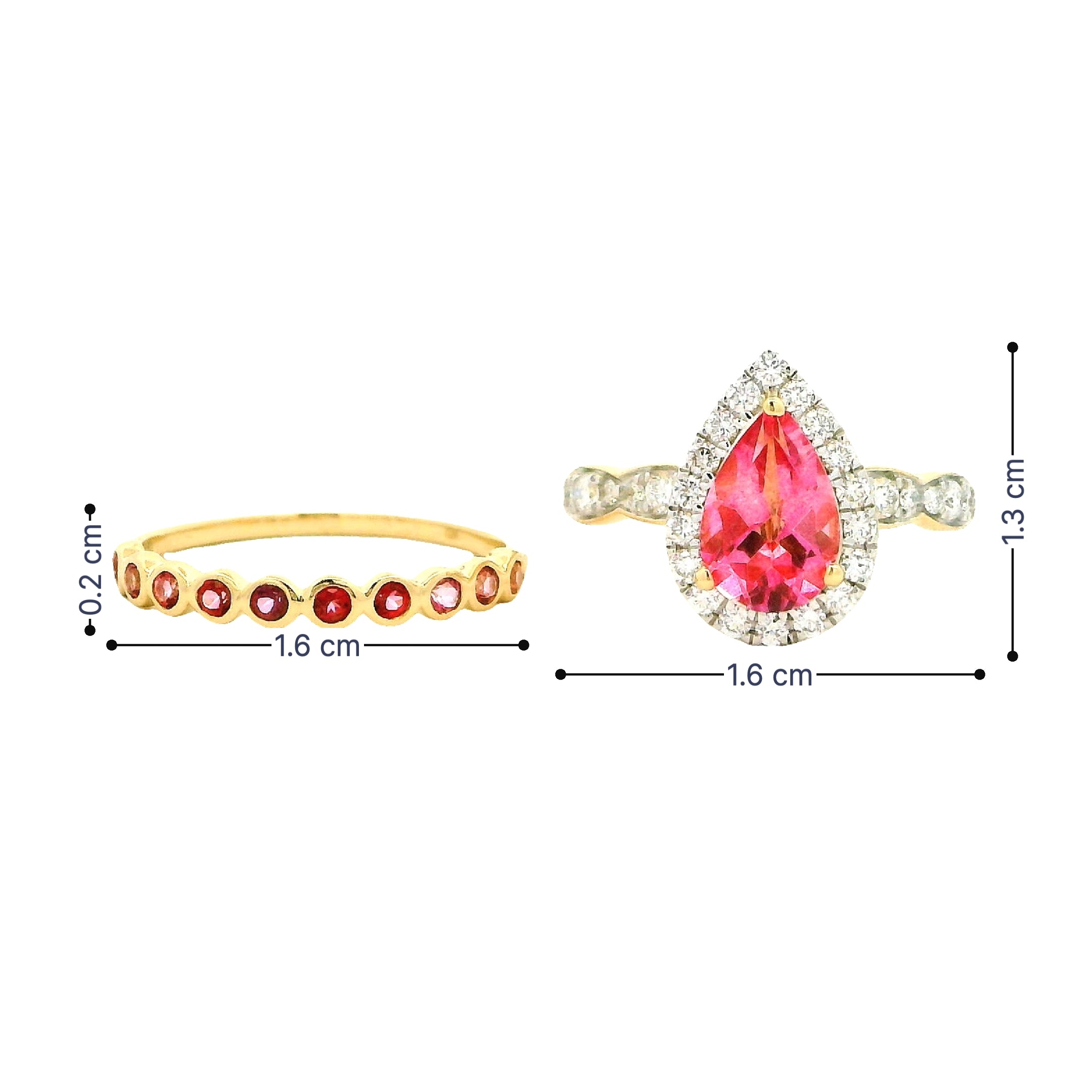9K Lab Grown Diamond Ring