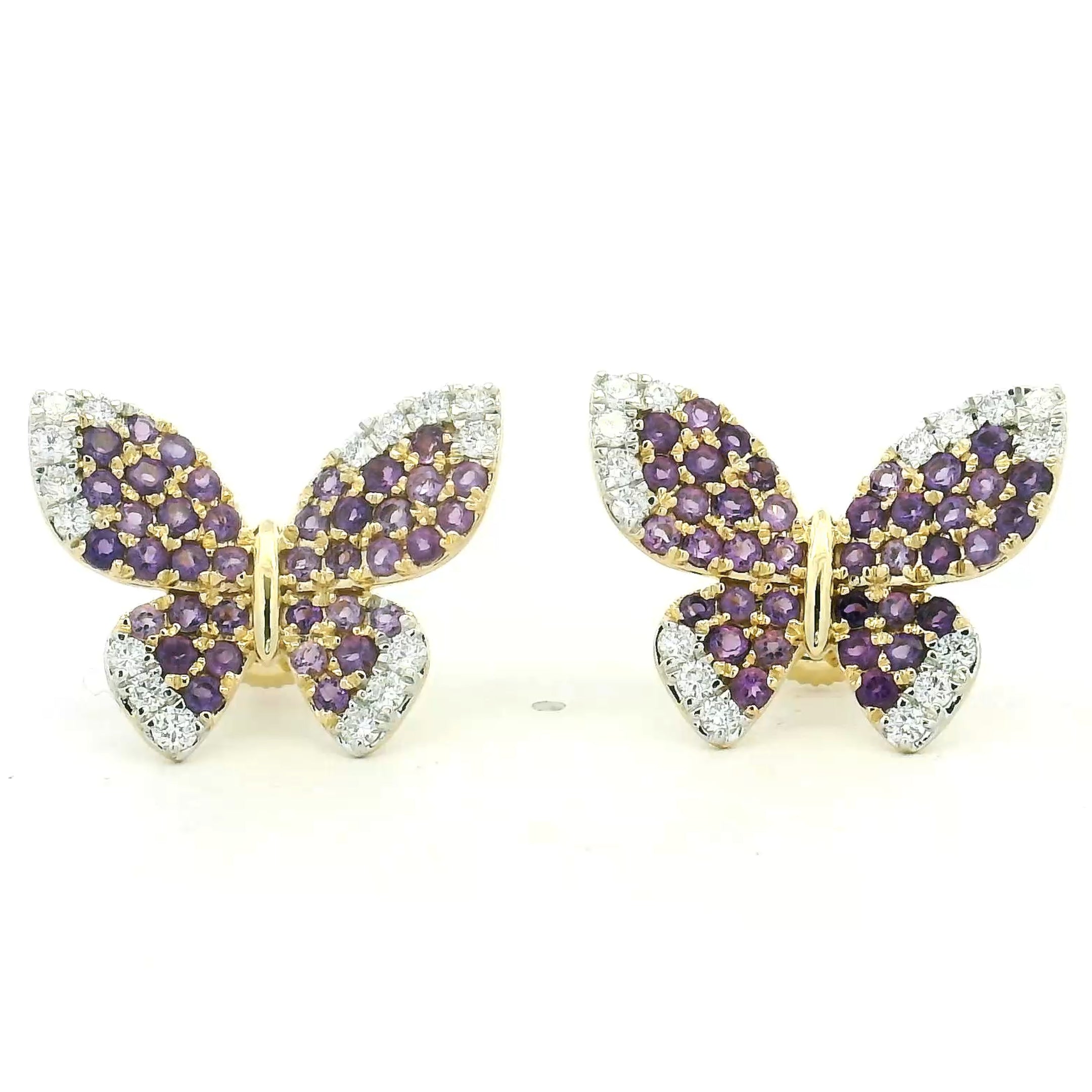 9K Lab Grown Diamond Earrings