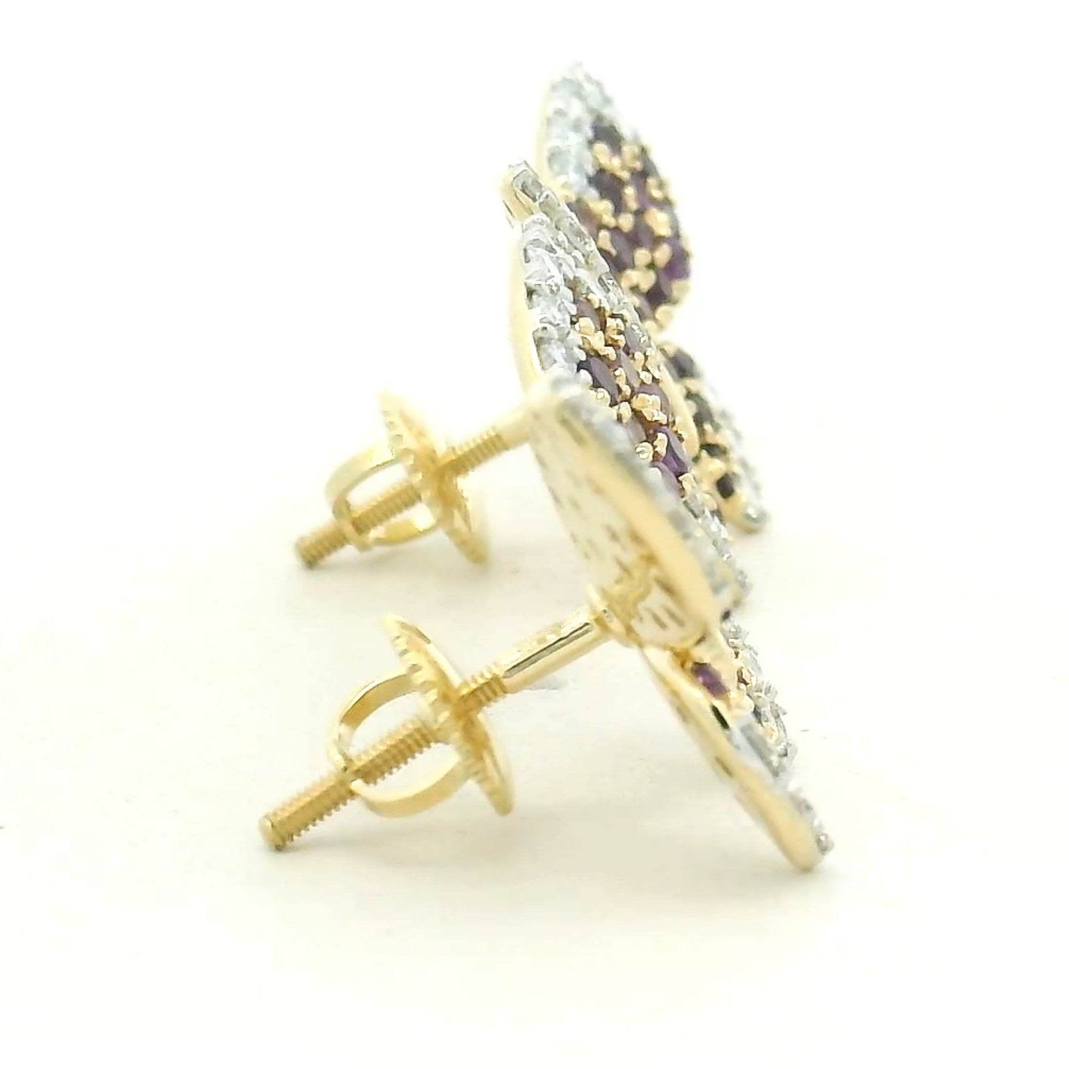 9K Lab Grown Diamond Earrings