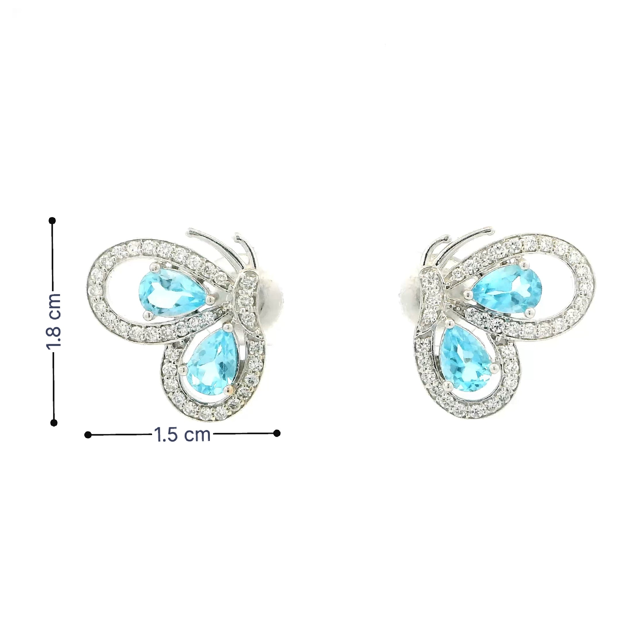 9K Lab Grown Diamond Earrings