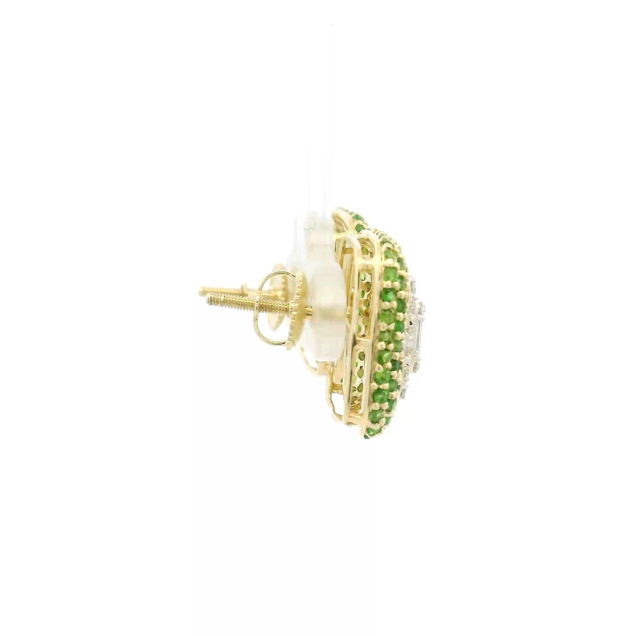 9K Lab Grown Diamond Earrings