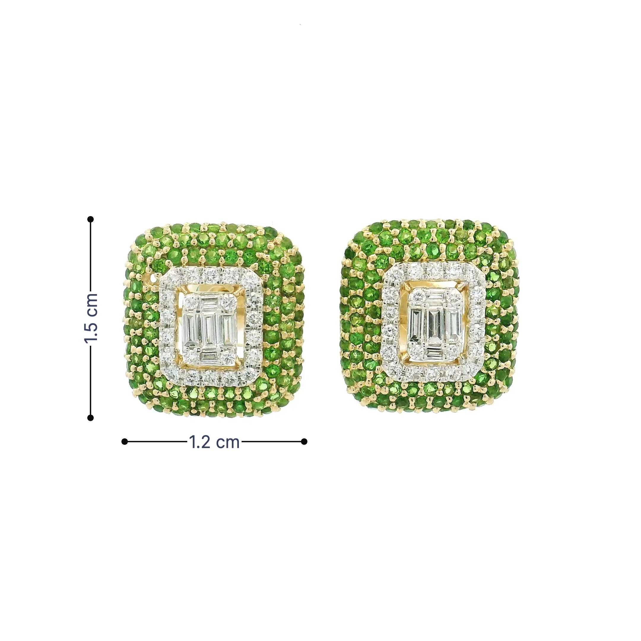 9K Lab Grown Diamond Earrings