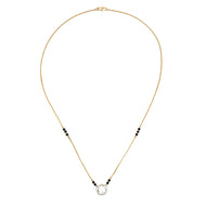 14K Lab Grown Diamond Mangalsutra