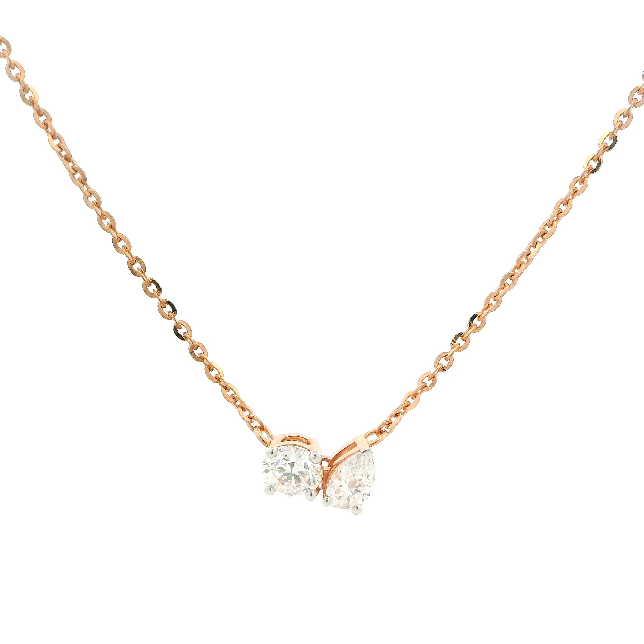 14K Lab Grown Diamond Mangalsutra