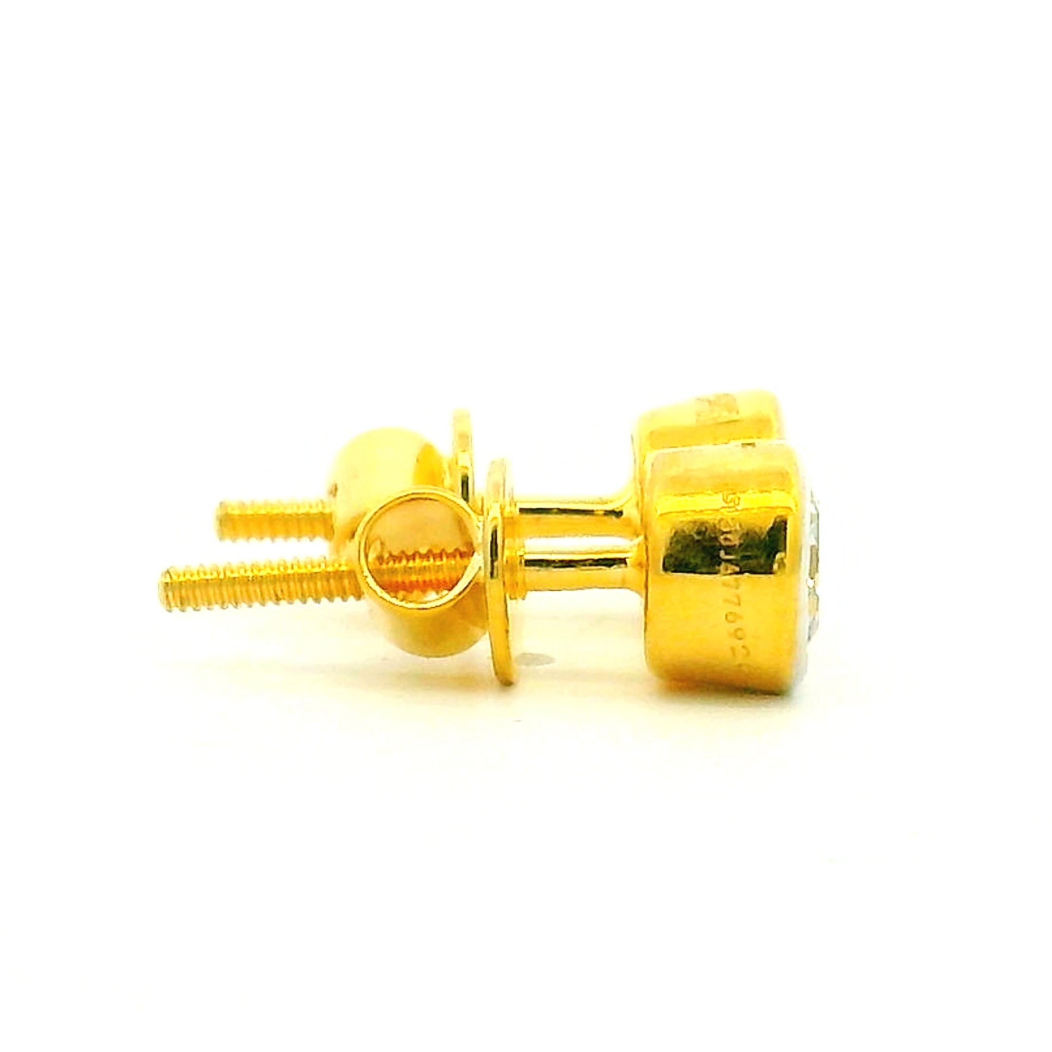 14K Lab Grown Diamond Earrings