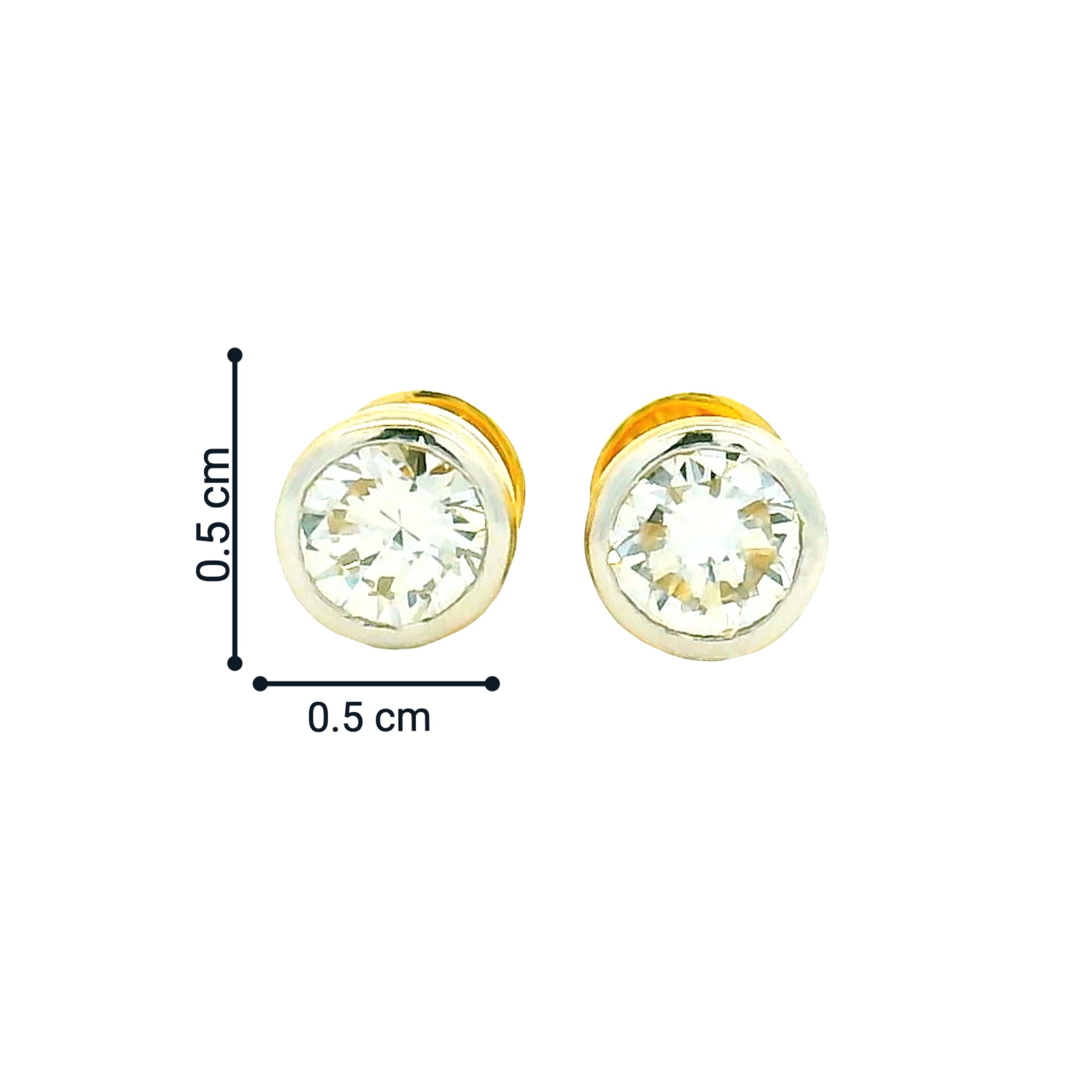 14K Lab Grown Diamond Earrings