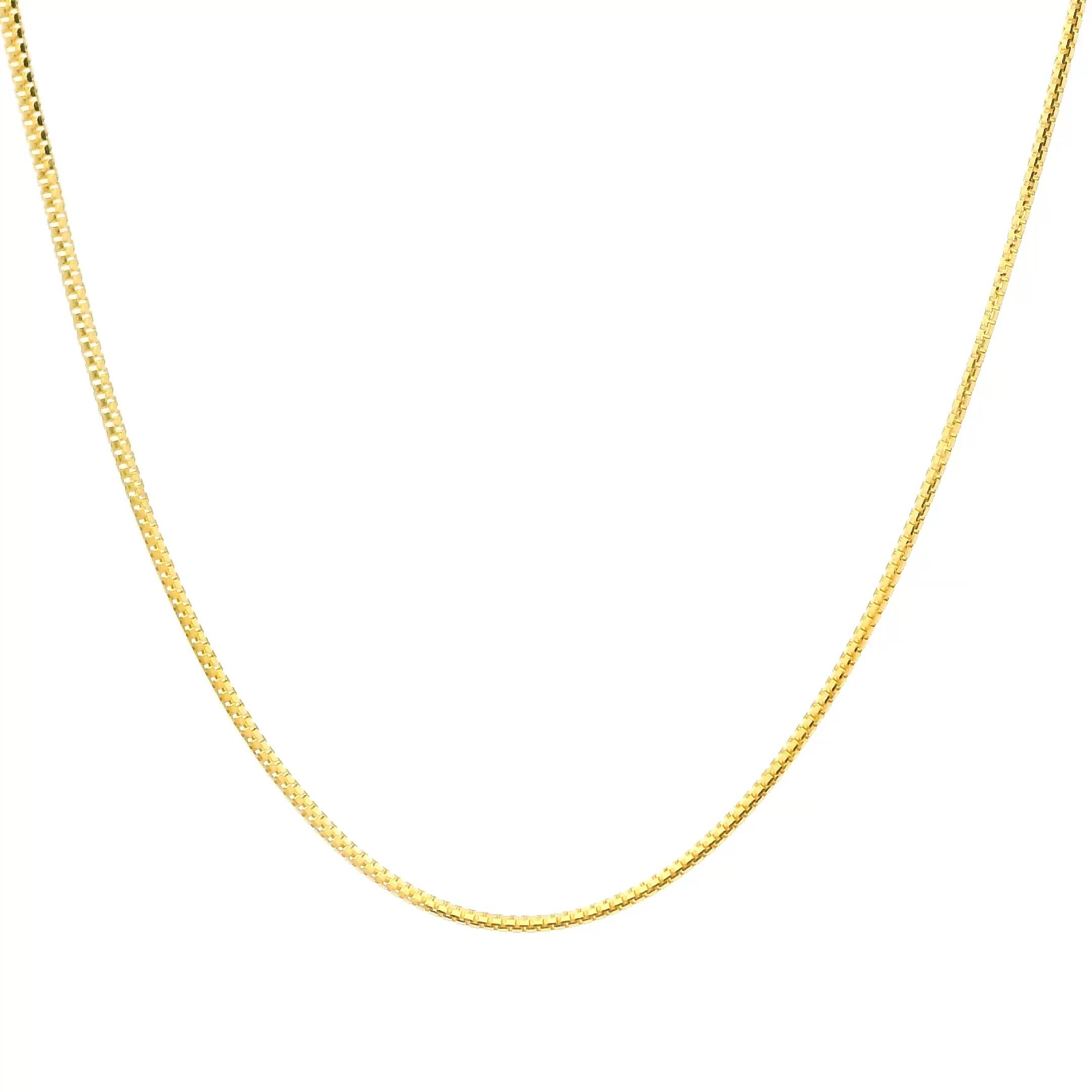 22K Subtle Shine Gold Chain for Women