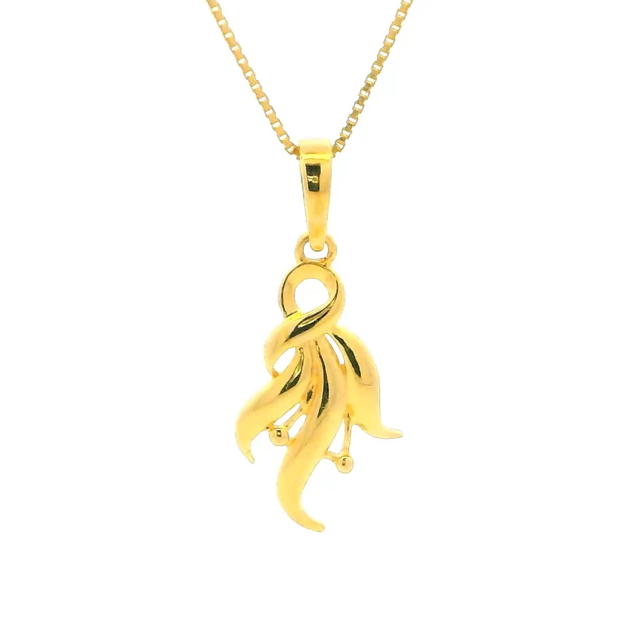 Gorgeous Luster Gold Pendant for Women
