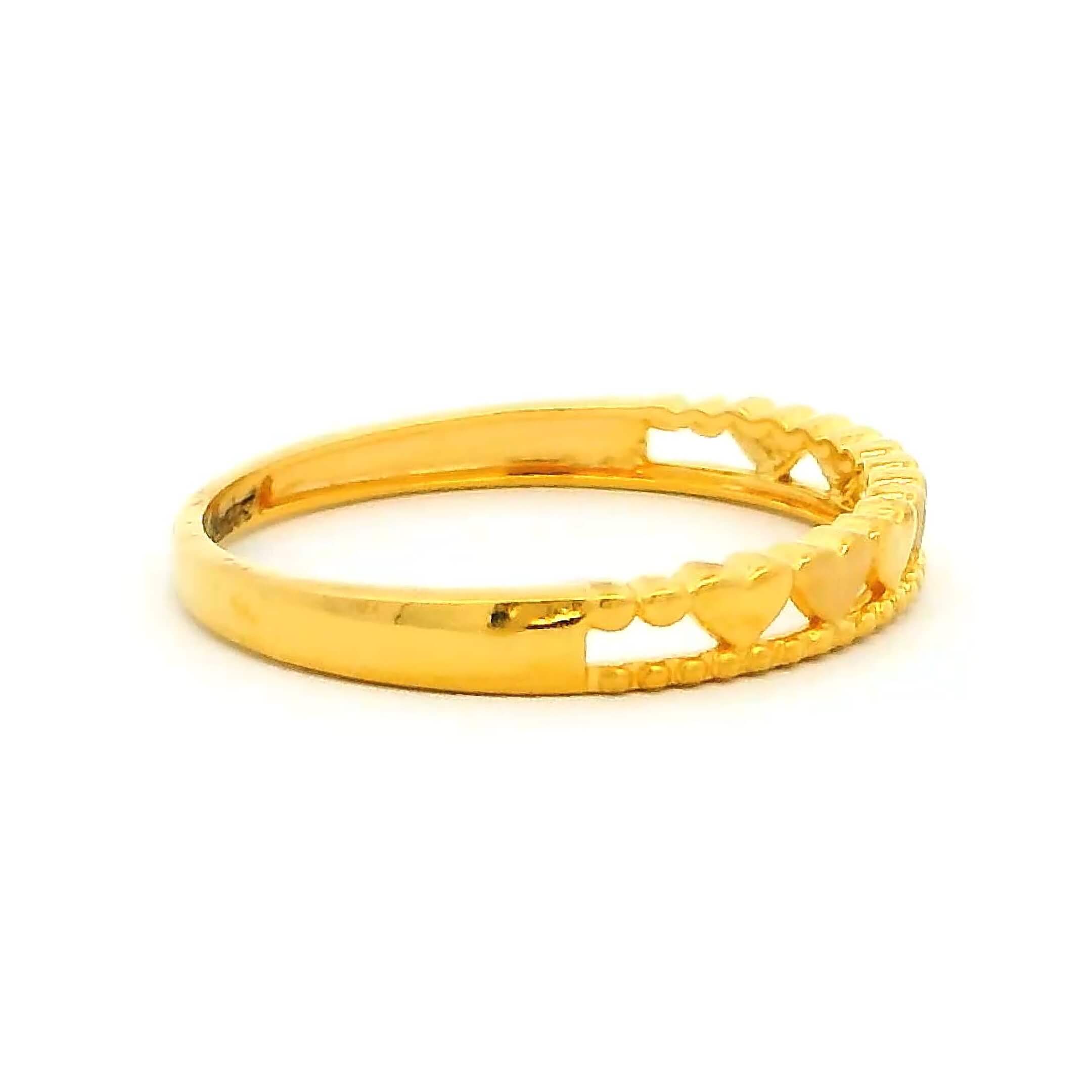 Sassy Style Gold Ring for Women