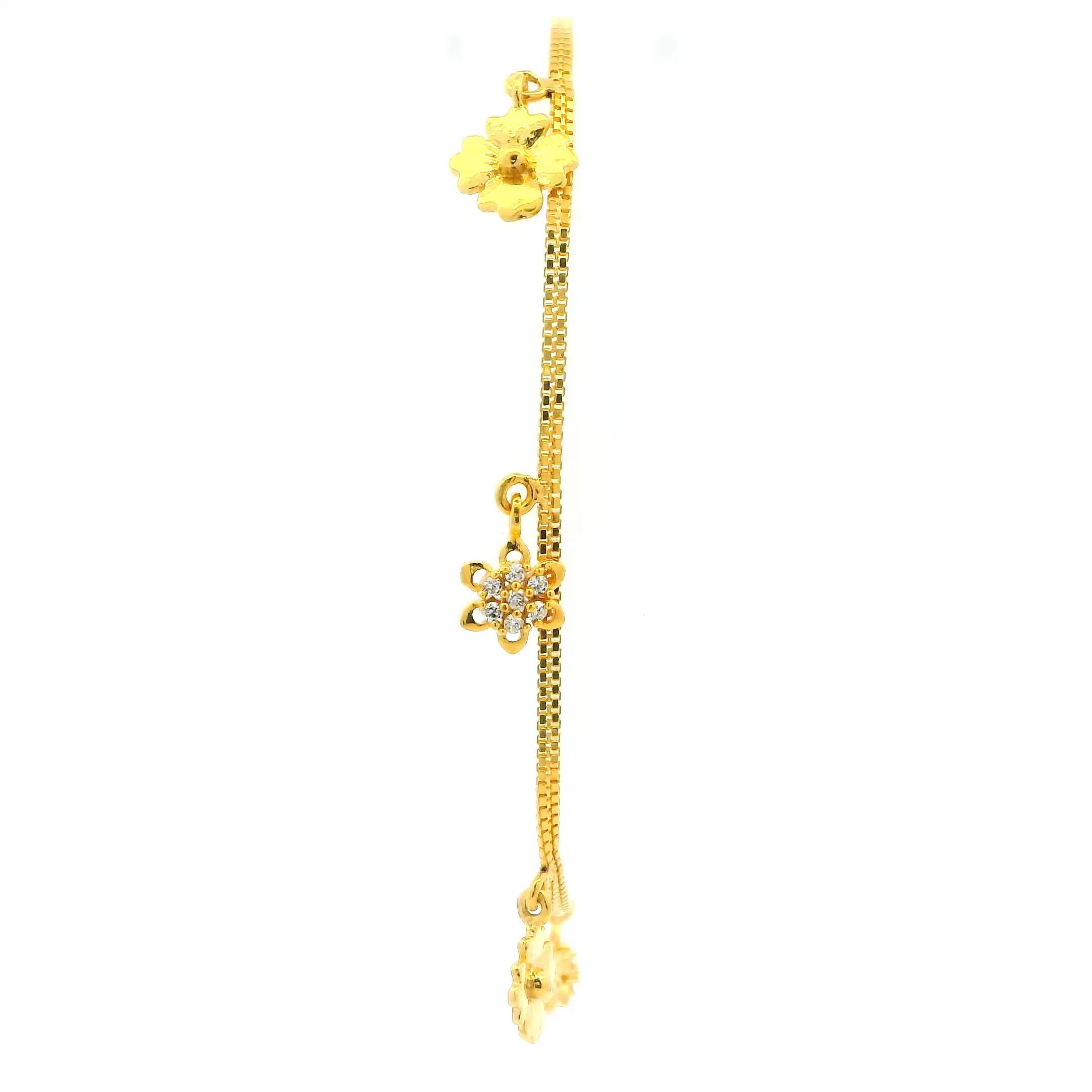 Simply Shining Gold Bracelet for Women