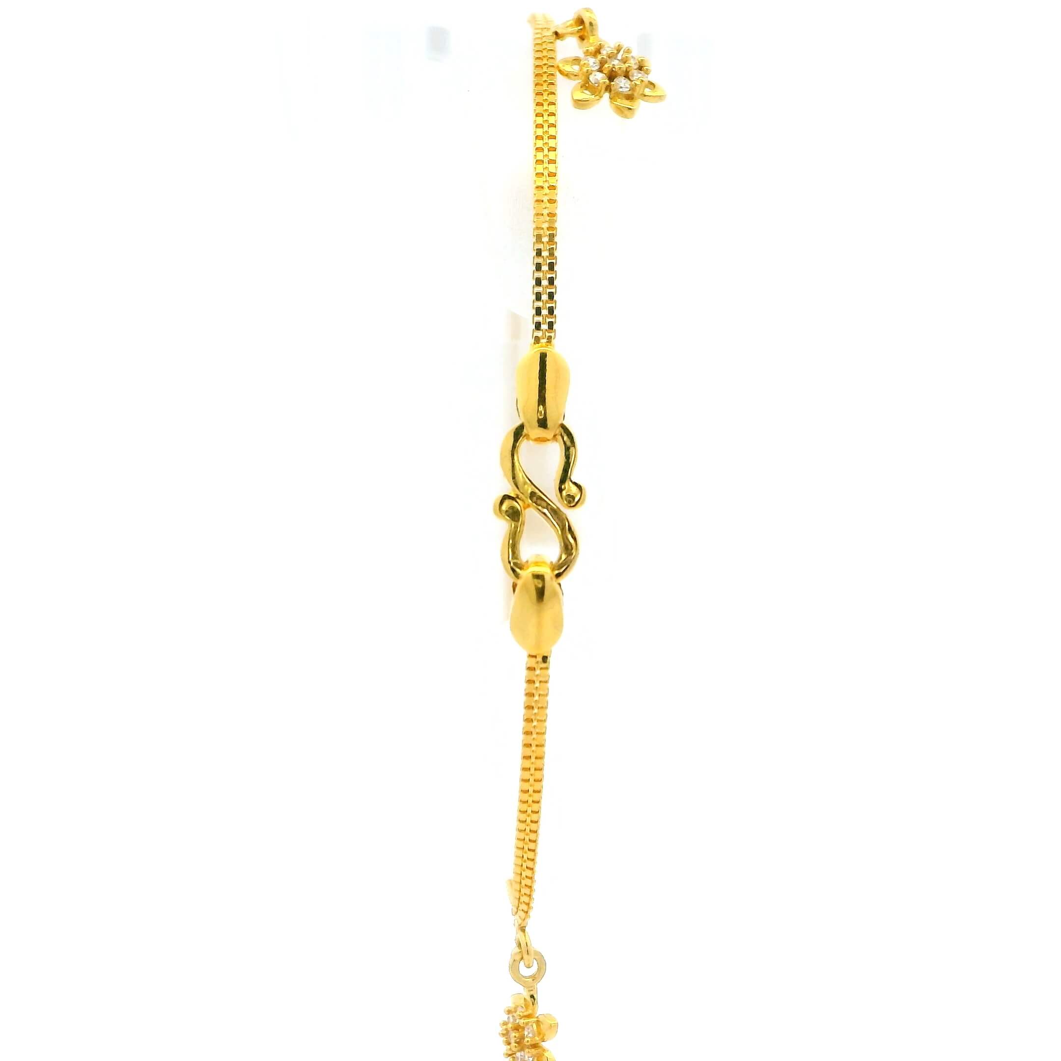 Simply Shining Gold Bracelet for Women