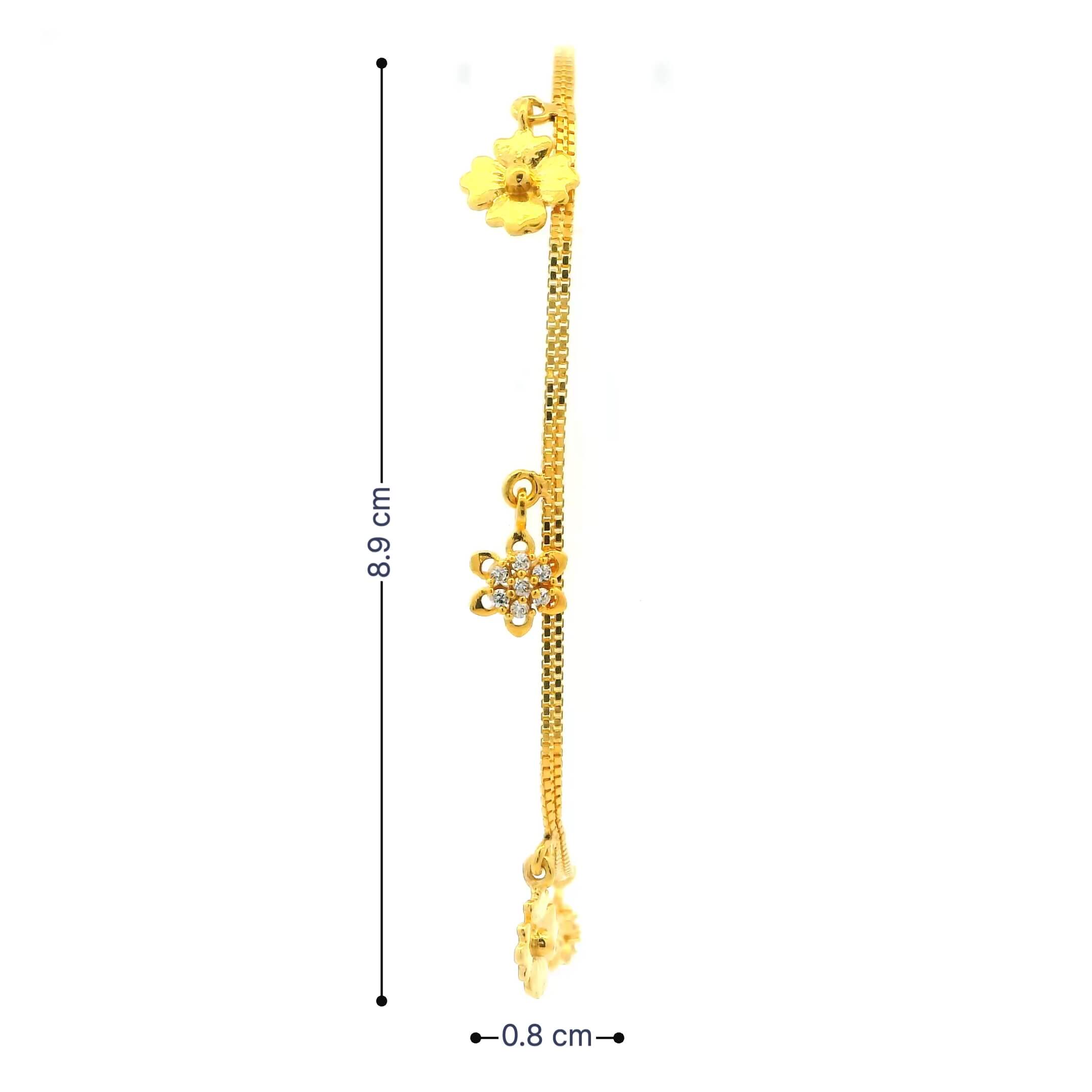 Simply Shining Gold Bracelet for Women