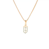 Genteel Posh Diamond Pendant 14K