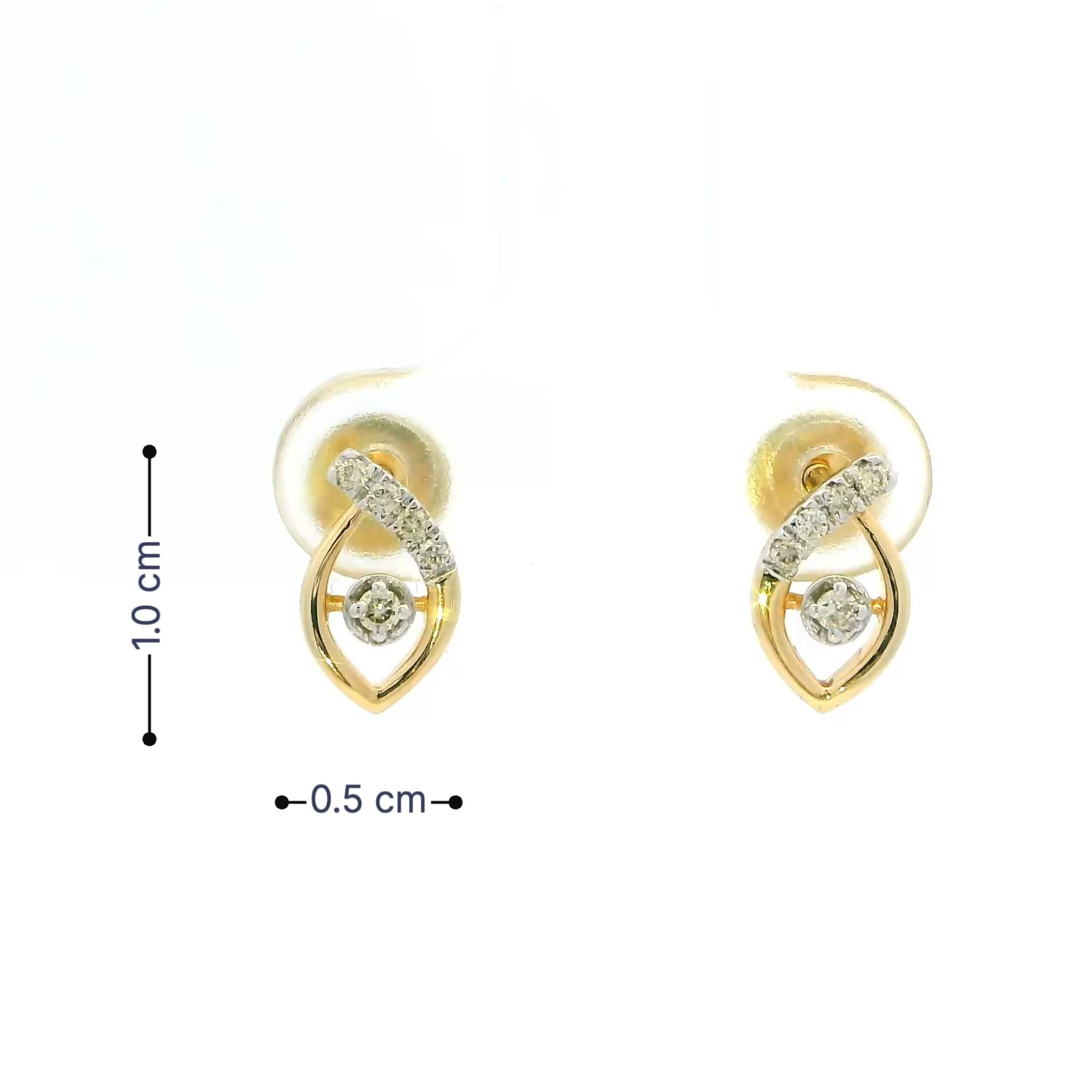Daily Dazzle 14K Diamond Studs