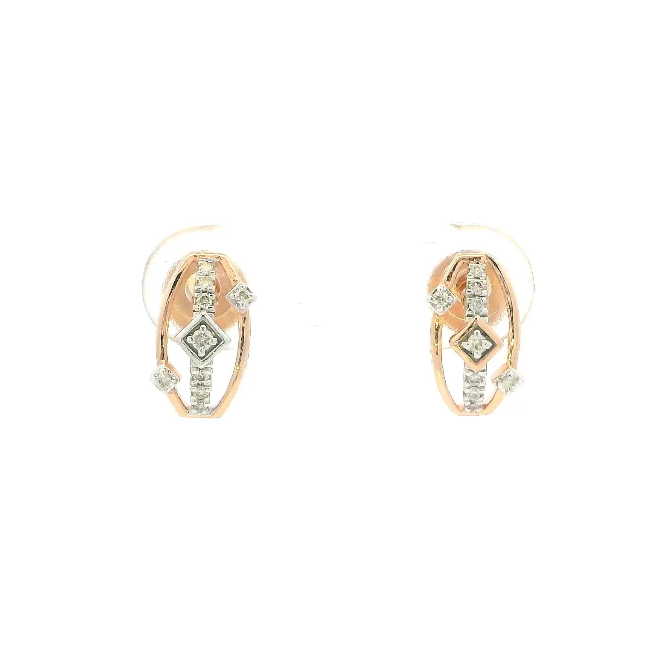Minimalist Shine 14K Diamond Studs