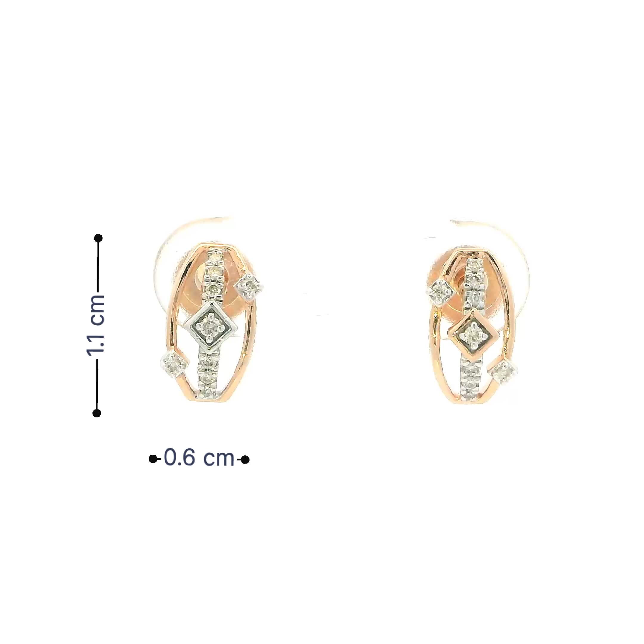 Minimalist Shine 14K Diamond Studs