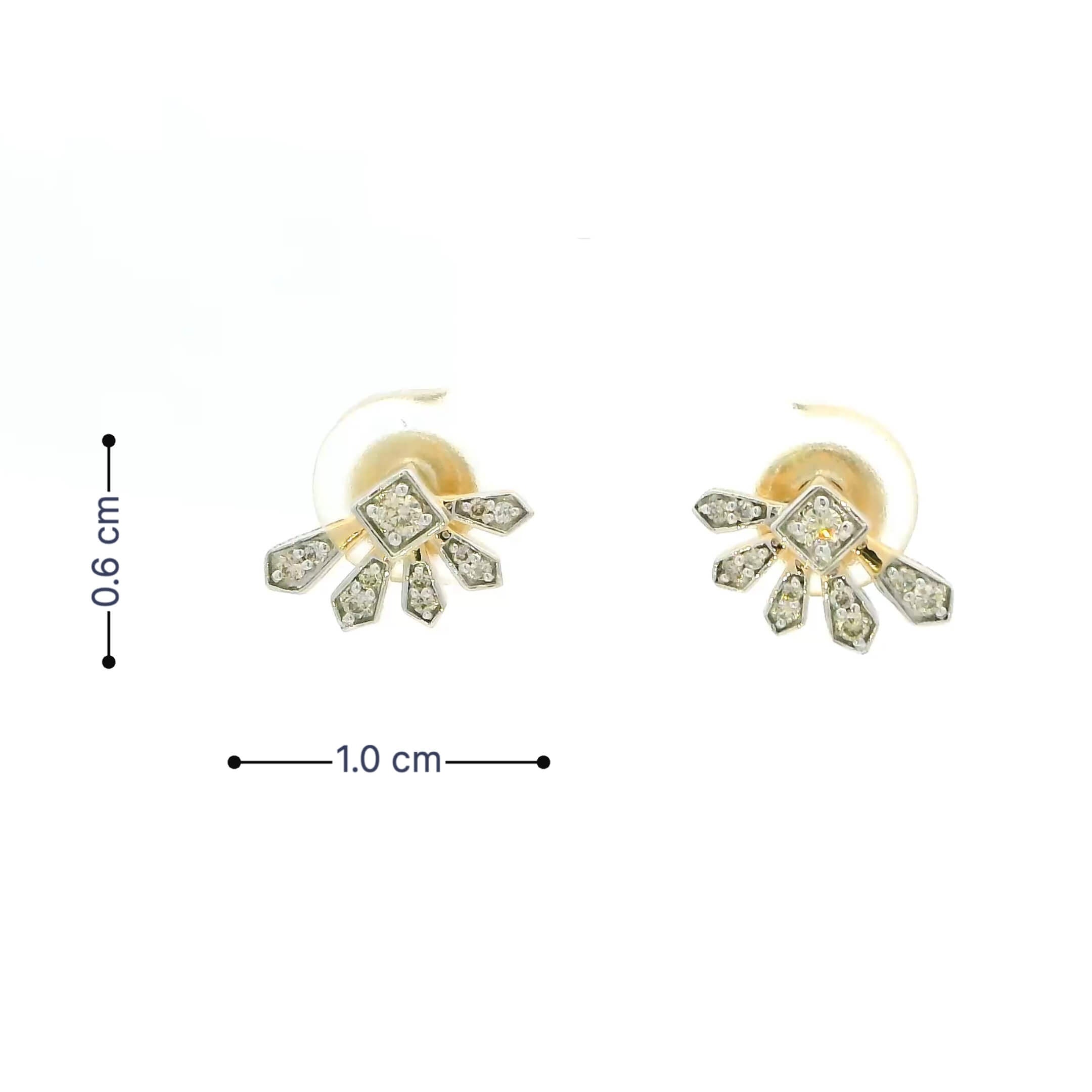 Ritzy Spark 14K Diamond Studs