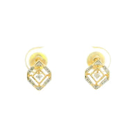 Sparkling Aura 14K Diamond Studs