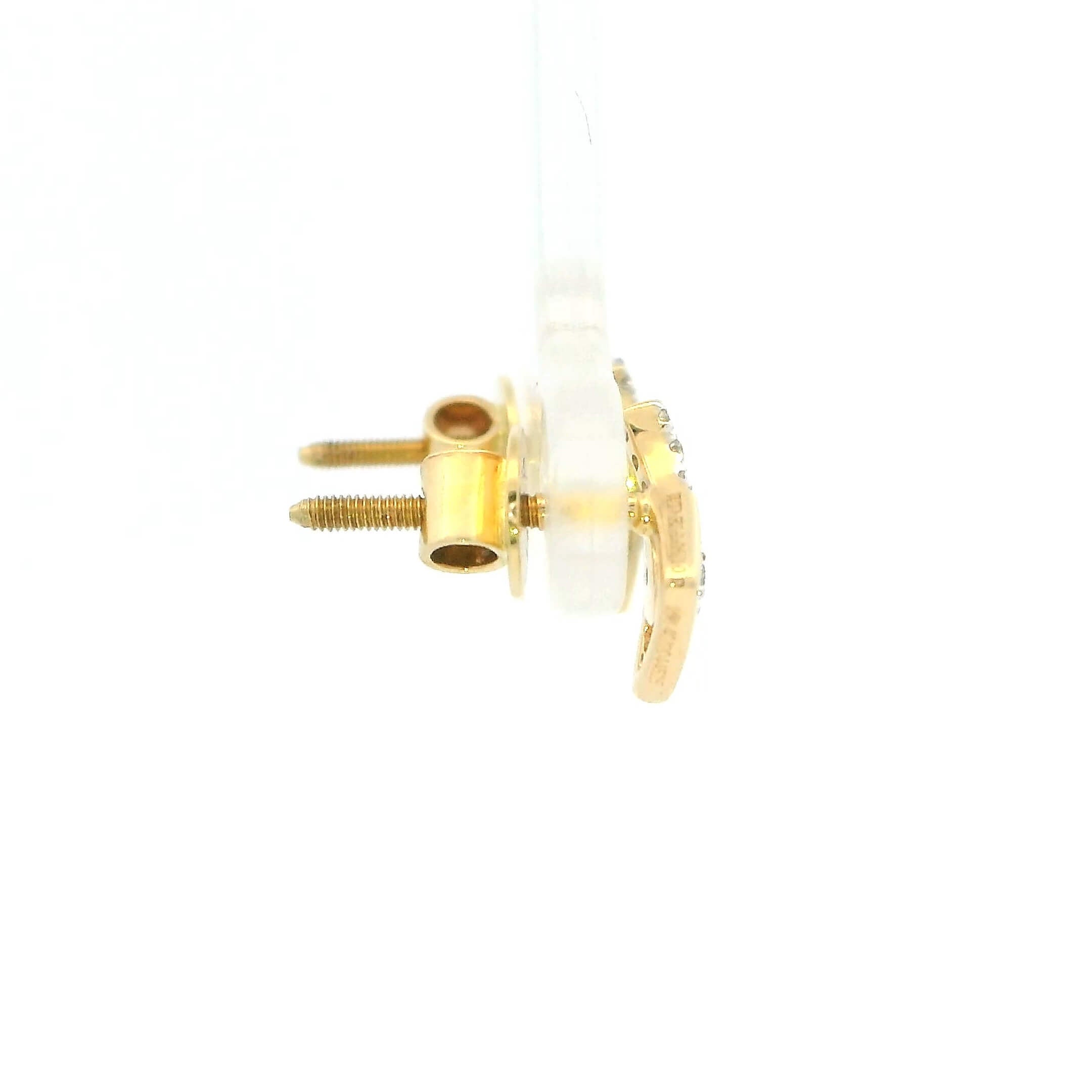 Elite Dazzle 14K Diamond Studs