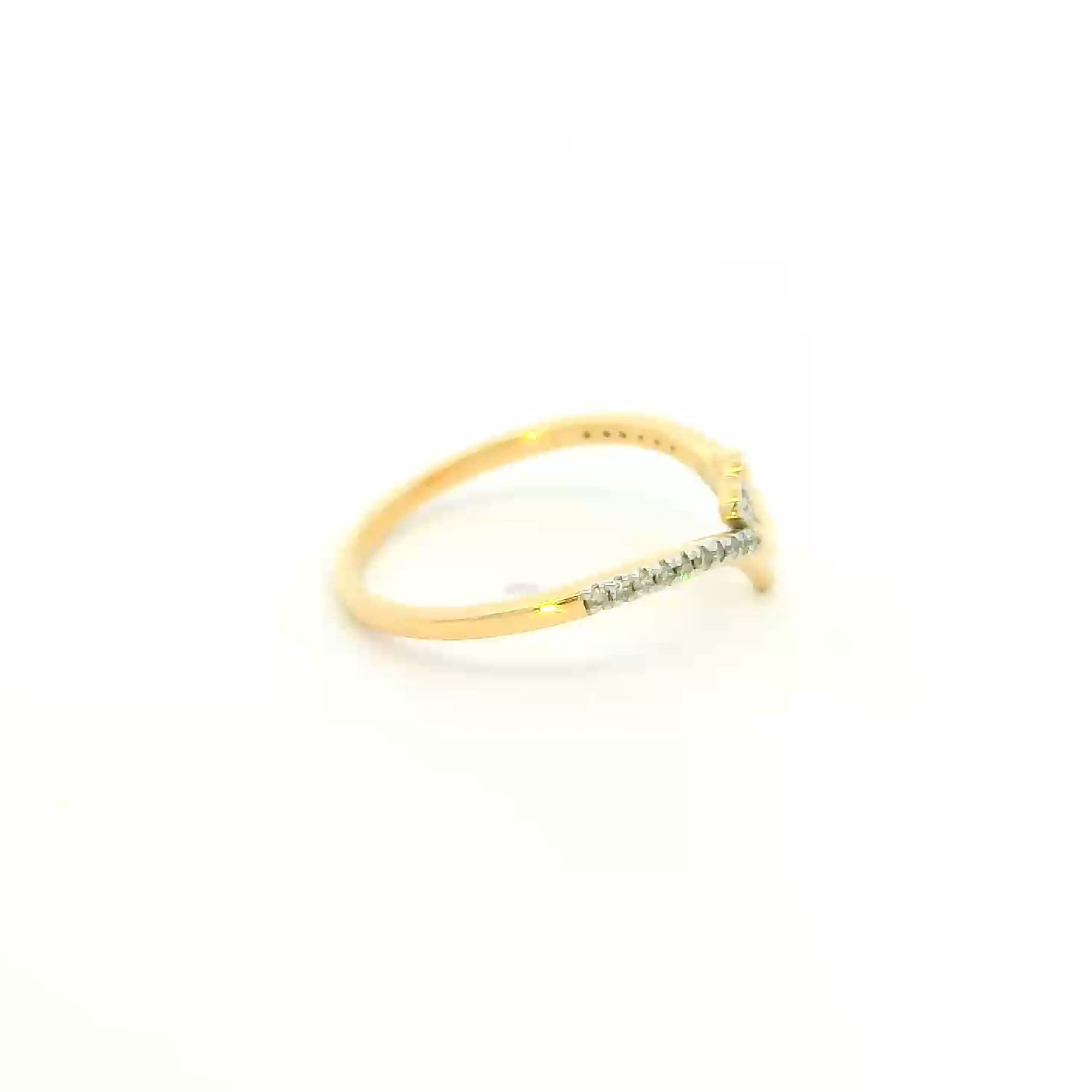 14K Pure Dazzle Diamond Women Ring