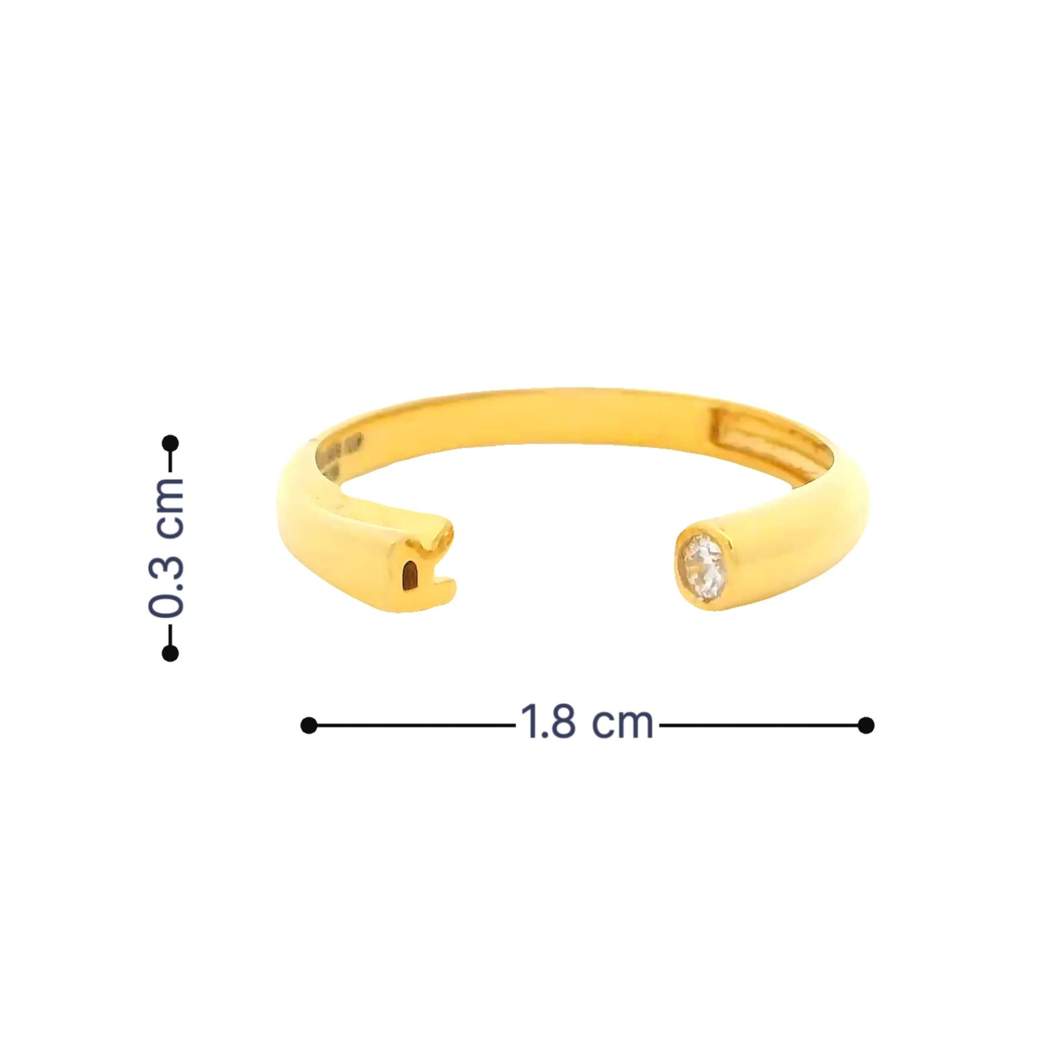 Pure Shine Gold Ring