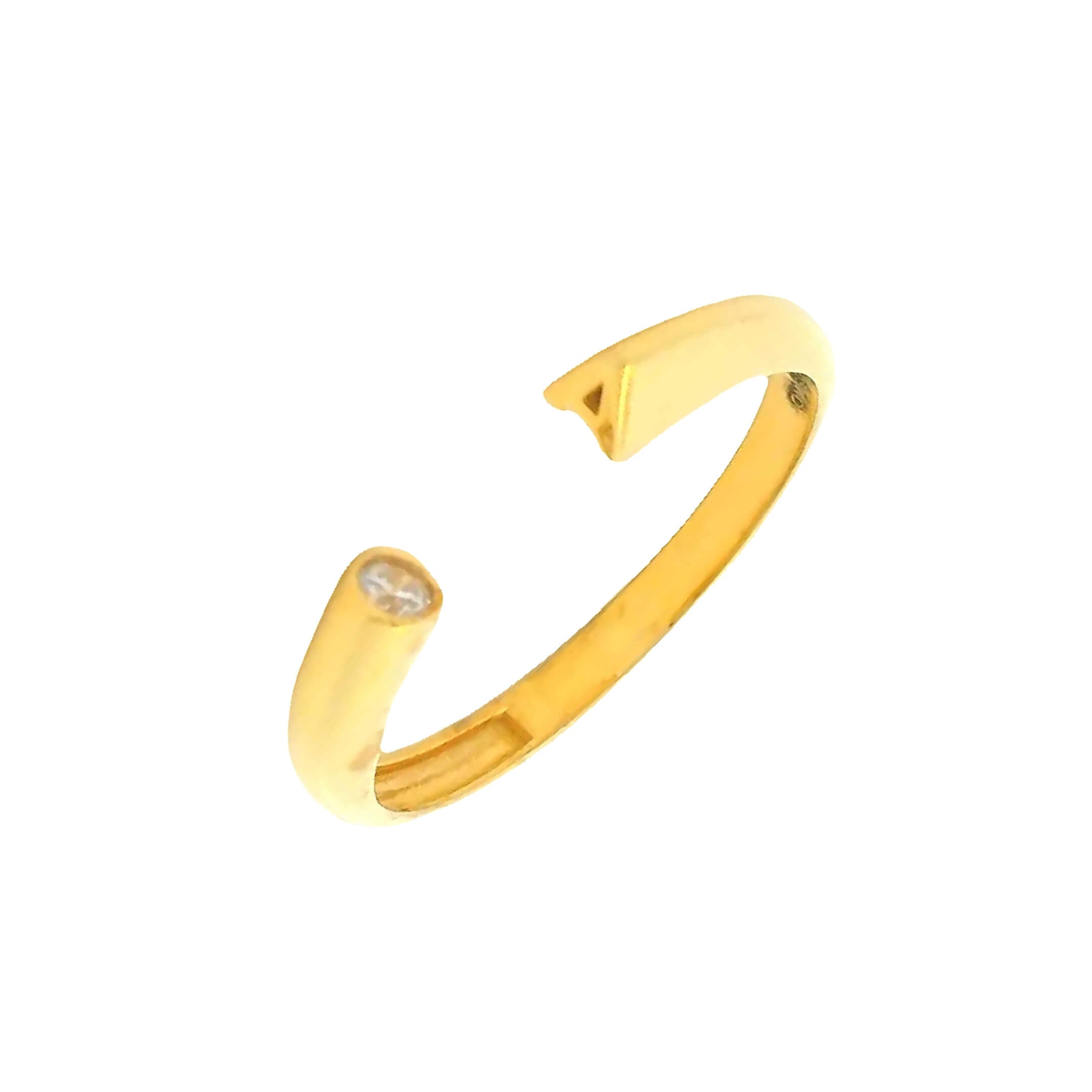 Gleaming Lustre Gold Ring