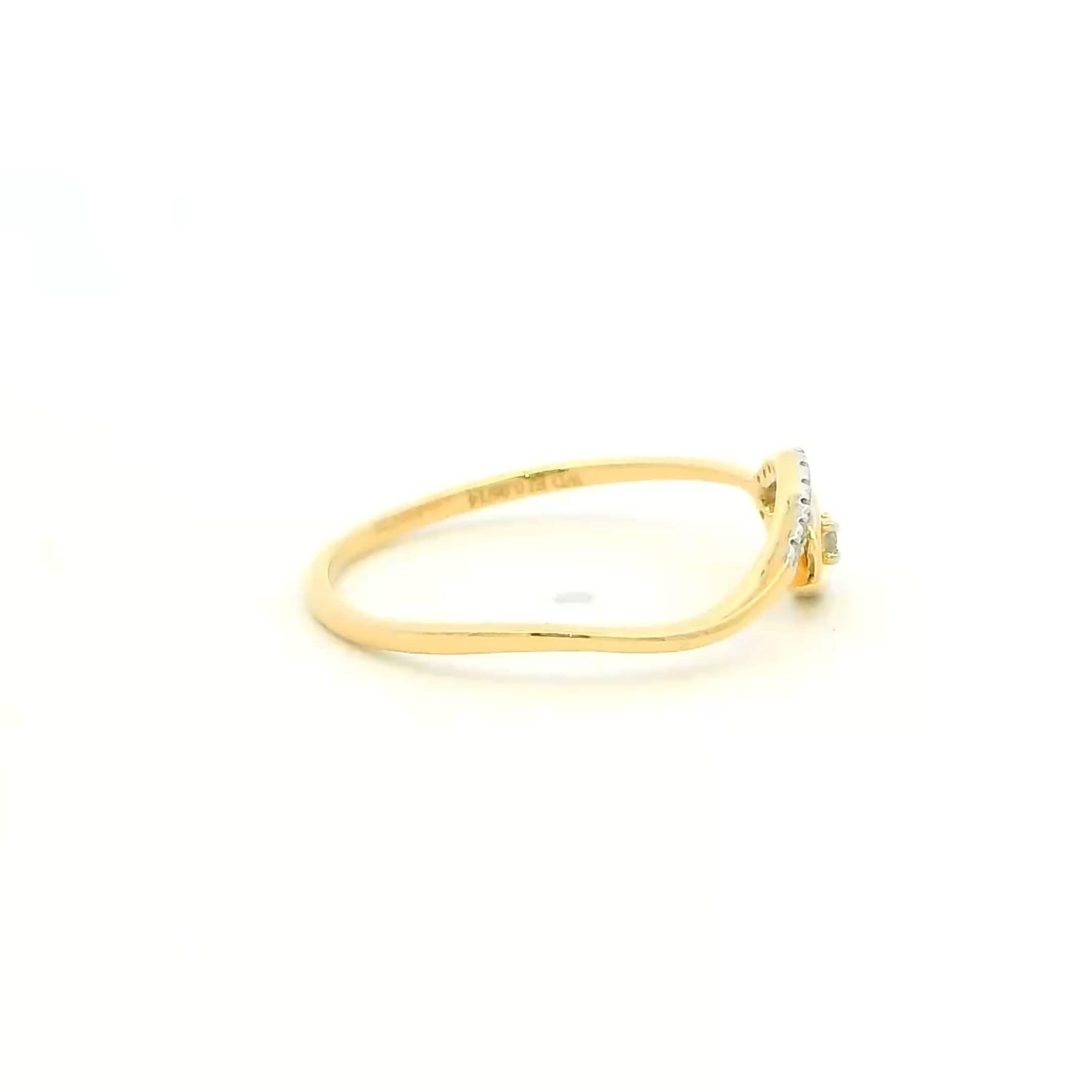 Shimmer Light 14K Diamond Ring