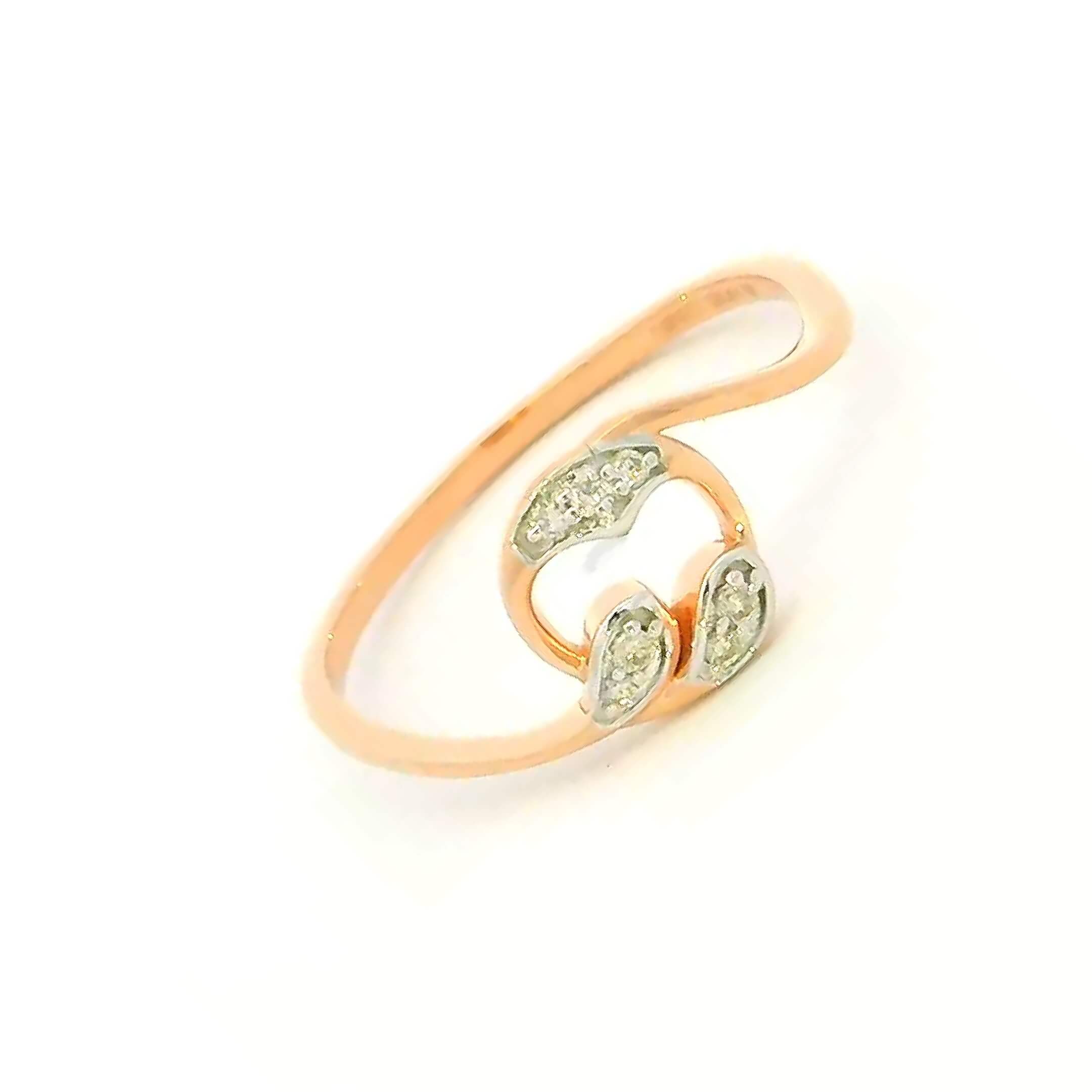 Luxe Grace 14K Diamond Ring