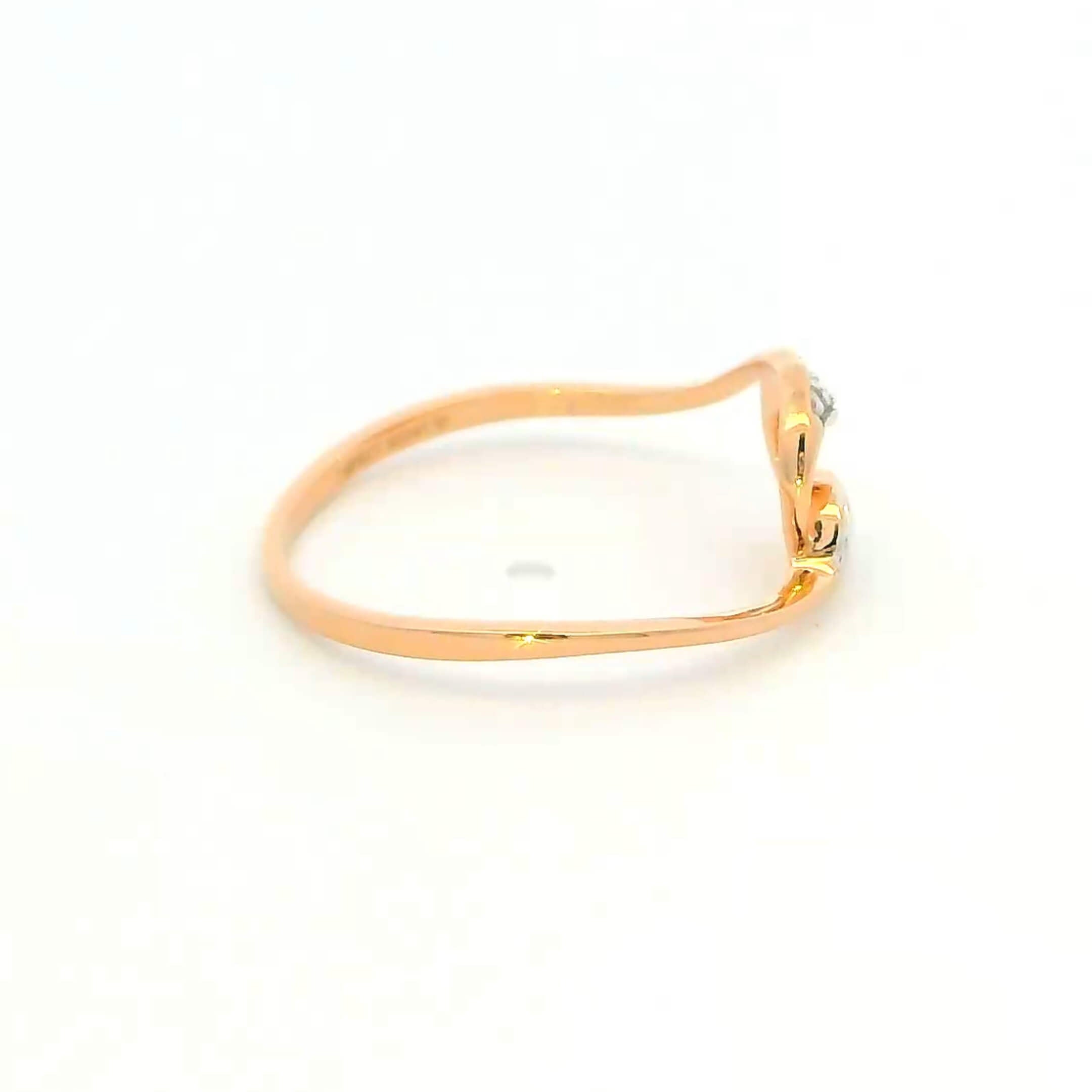 Luxe Grace 14K Diamond Ring
