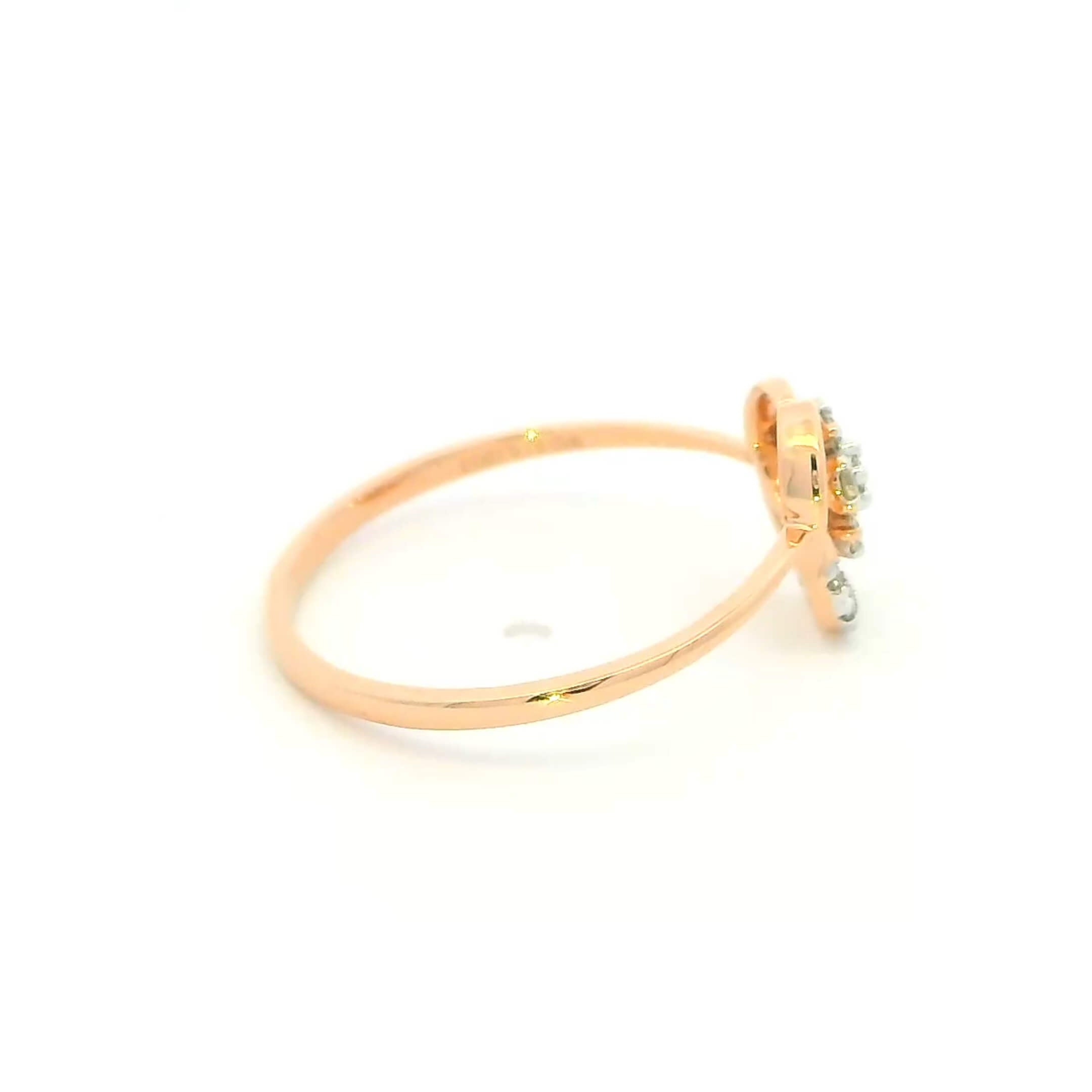 14K Charming Bloom Diamond Women Ring
