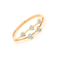 Chic Sparks 14K Diamond Ring