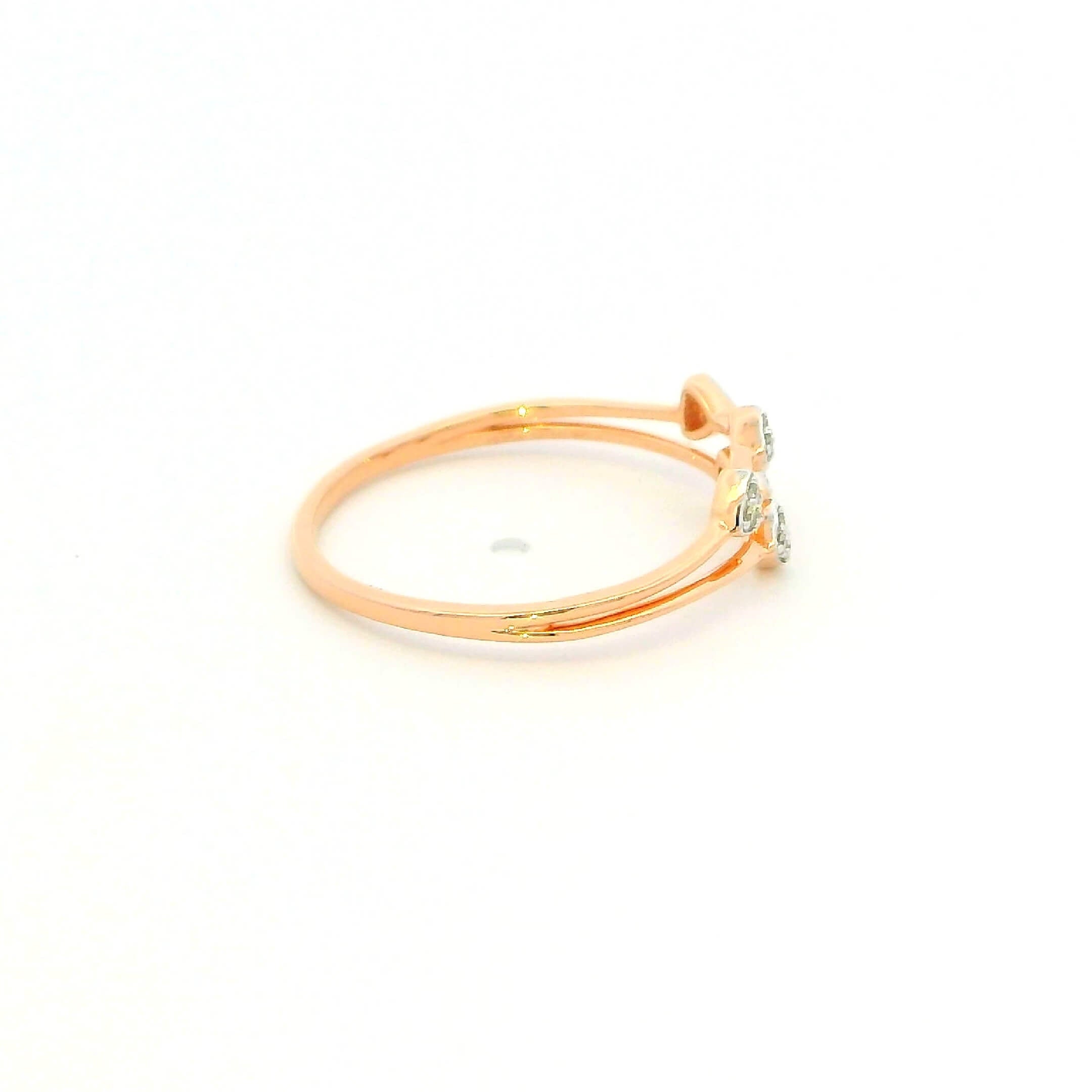 Chic Sparks 14K Diamond Ring