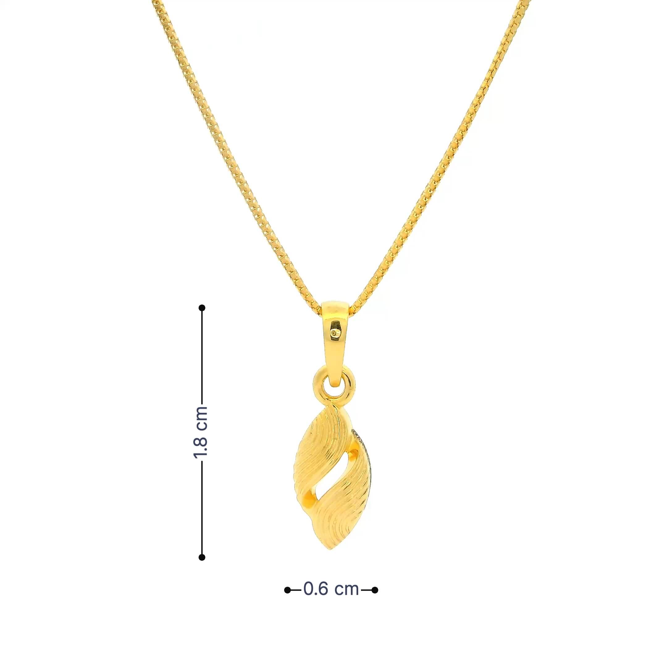 Glam n Glow Gold Pendant