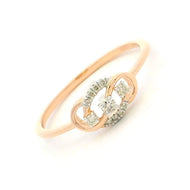Deluxe Dazzle 14K Diamond Ring