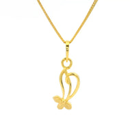 Golden Vine Gold Pendant 14K