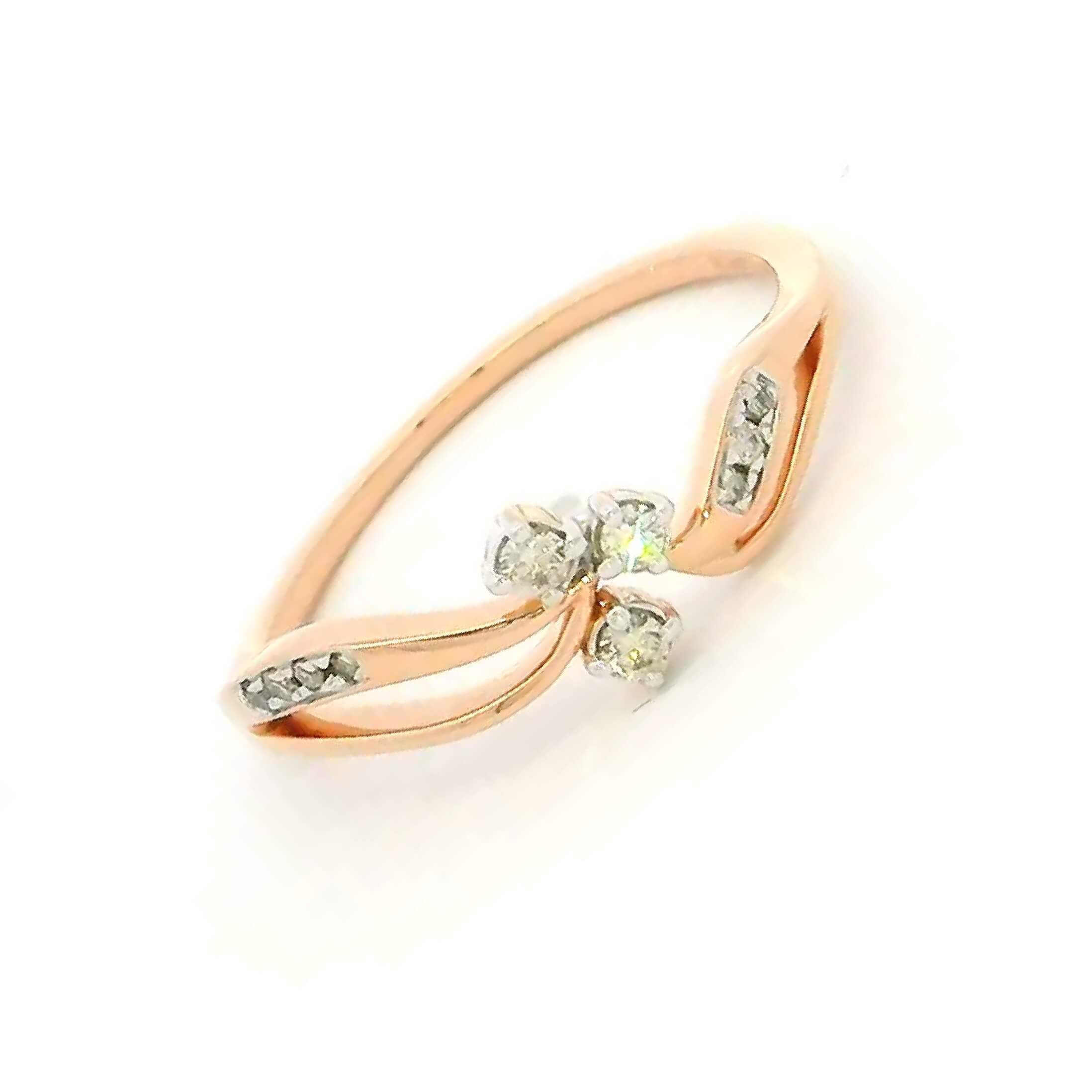 14K Serene Charm Diamond Women Ring