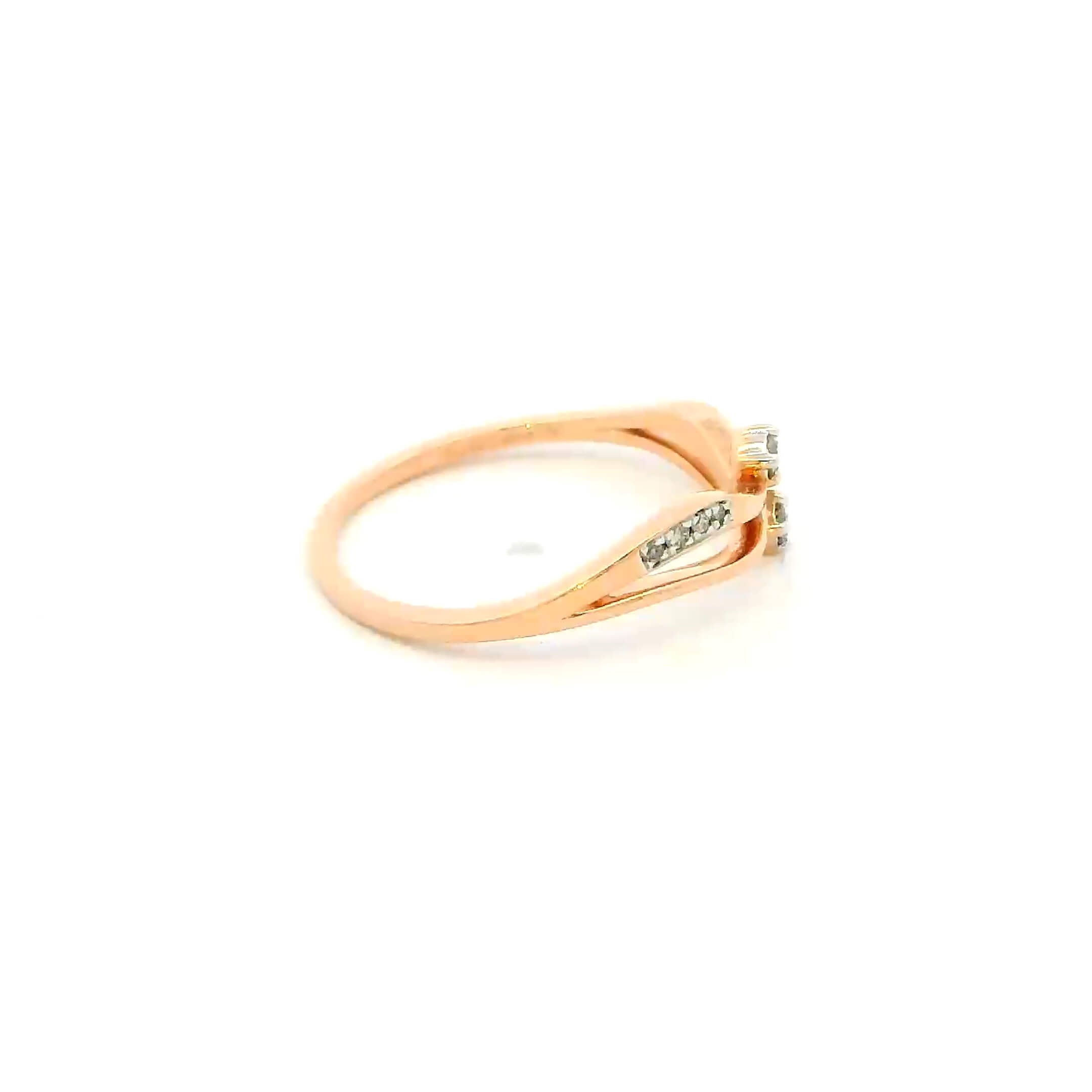 14K Serene Charm Diamond Women Ring