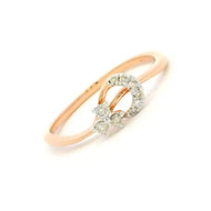 Luxuriant 14K Diamond Ring