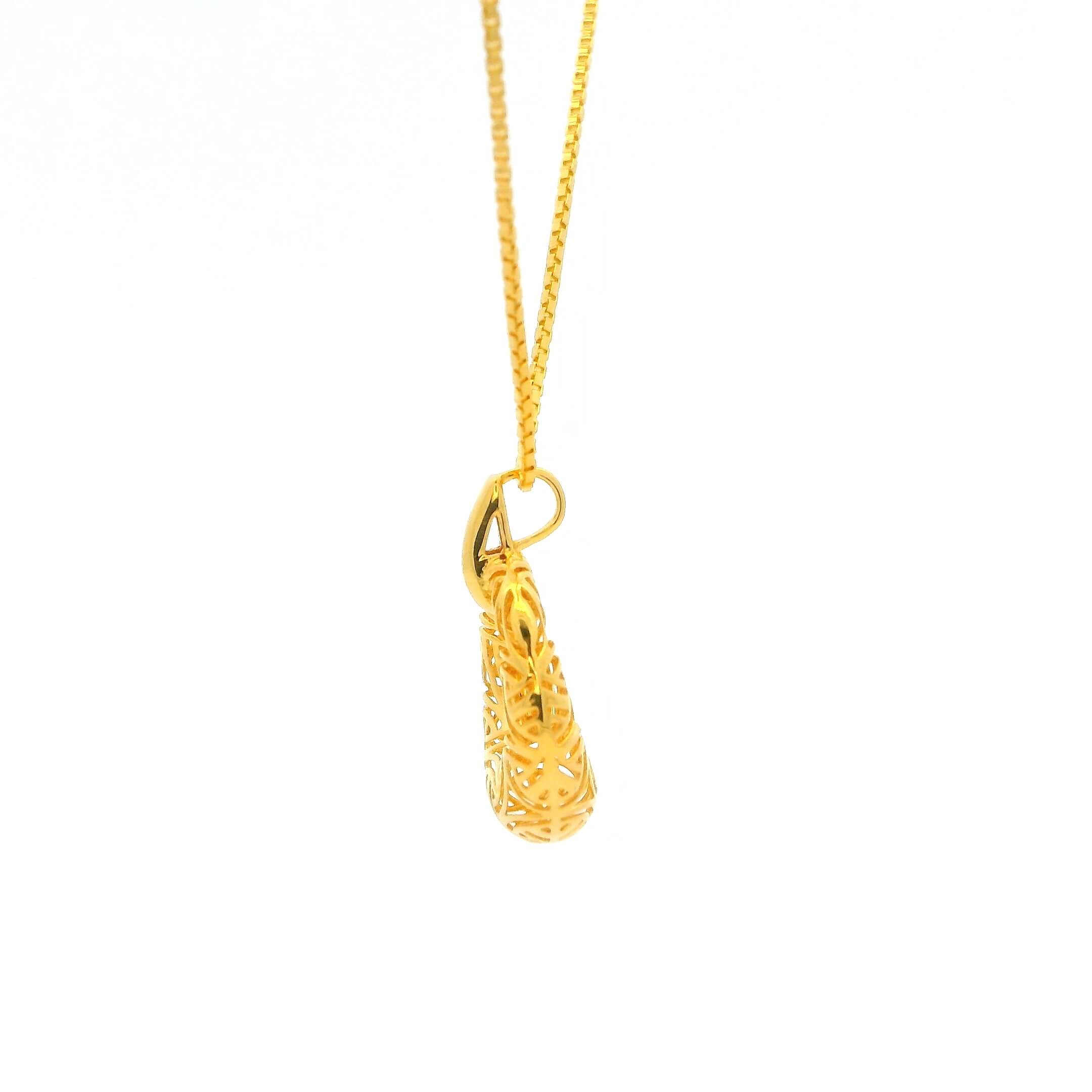 Ritzy Glam Gold Pendant