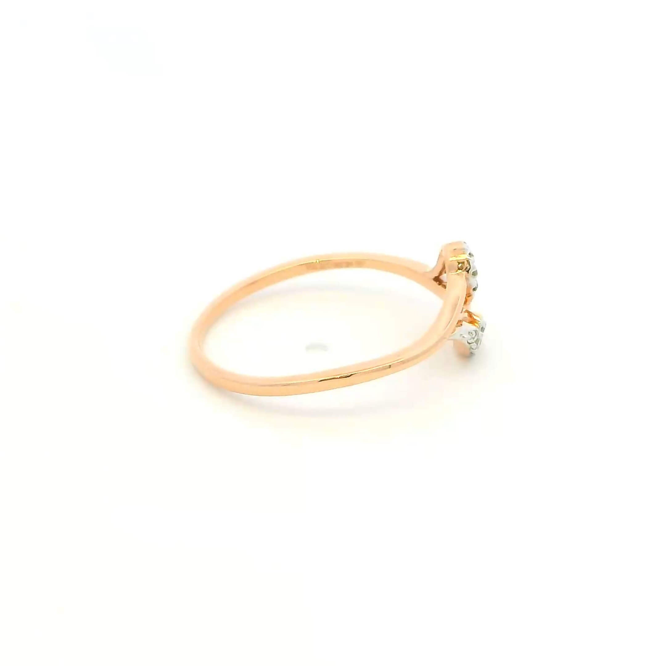 14K Paisley Whisper Diamond Women Ring