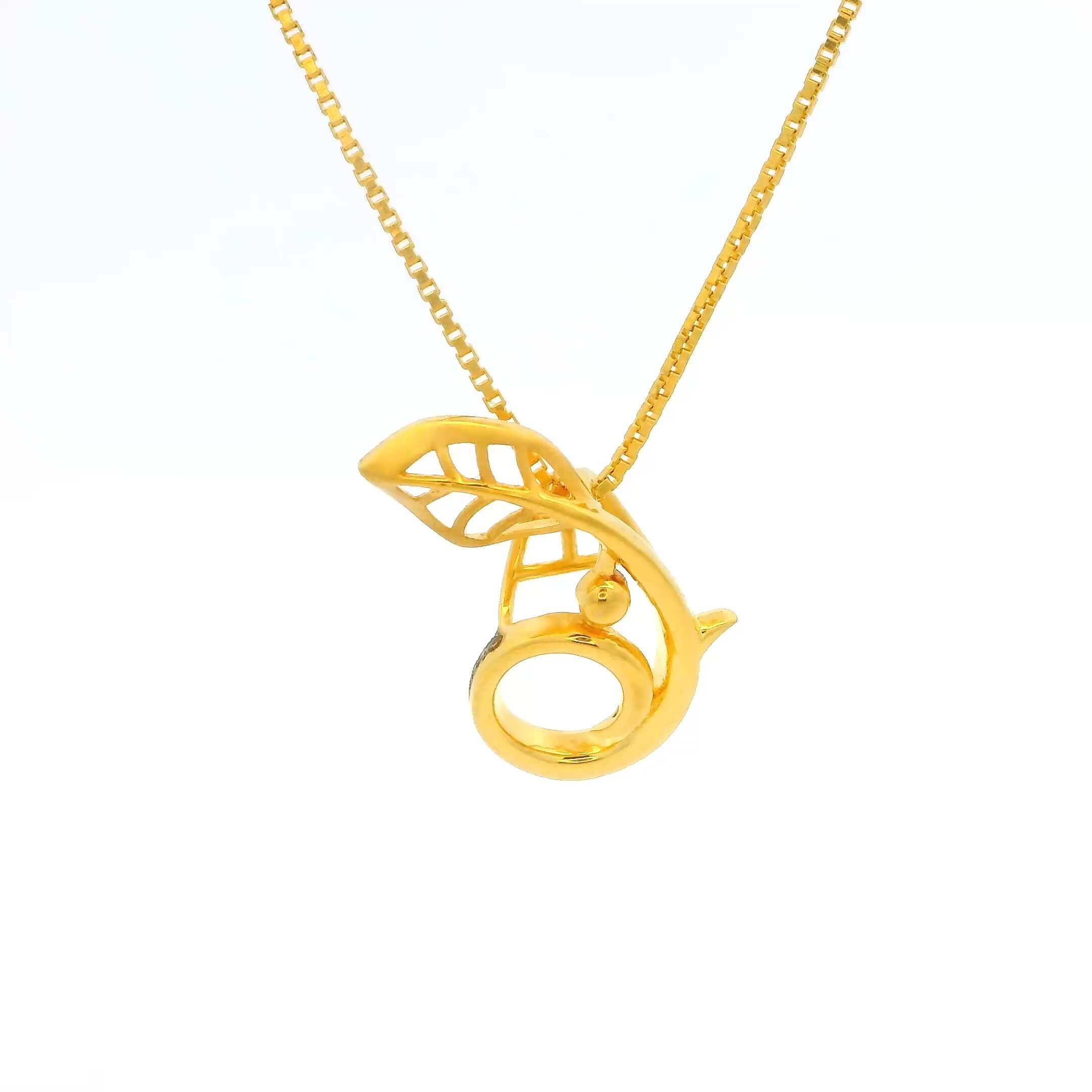 Scared Grace 14K Gold Religious Locket