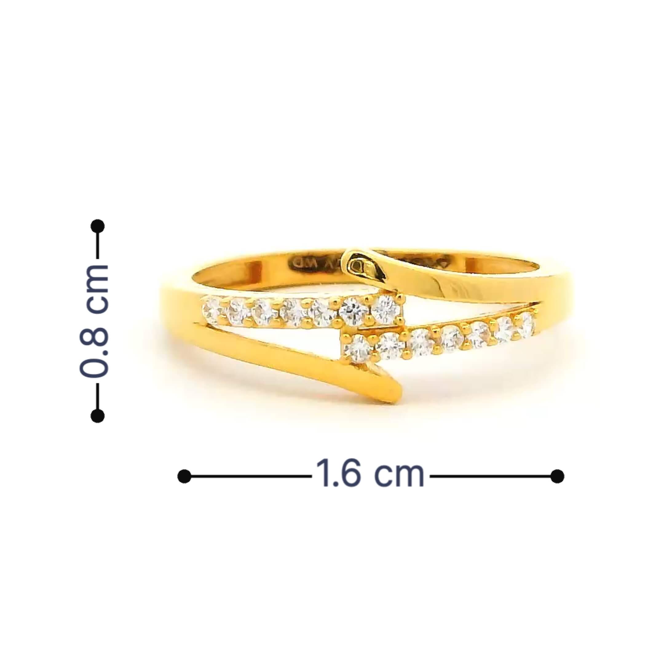 Muse Sparkle Gold Ring