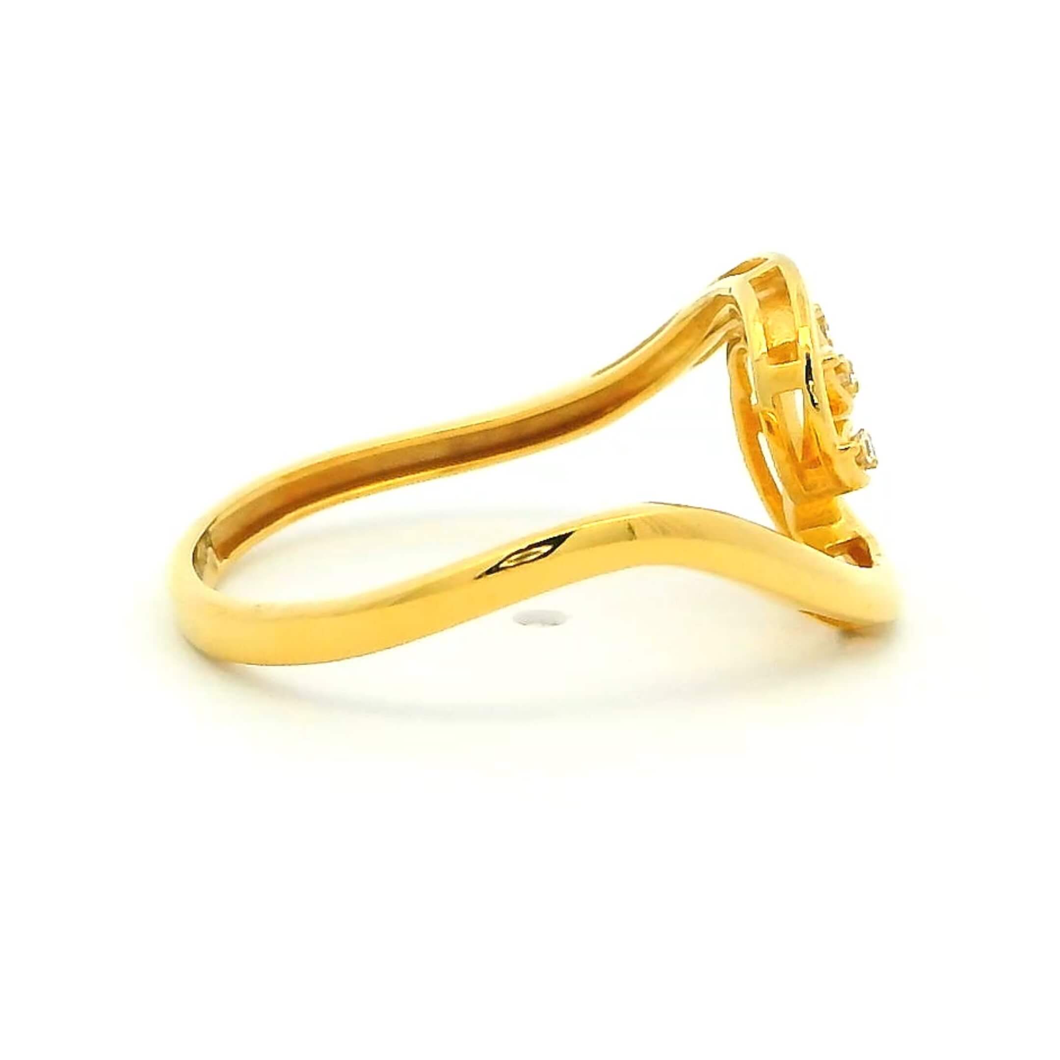 Urban Enchant Gold Ring for Women
